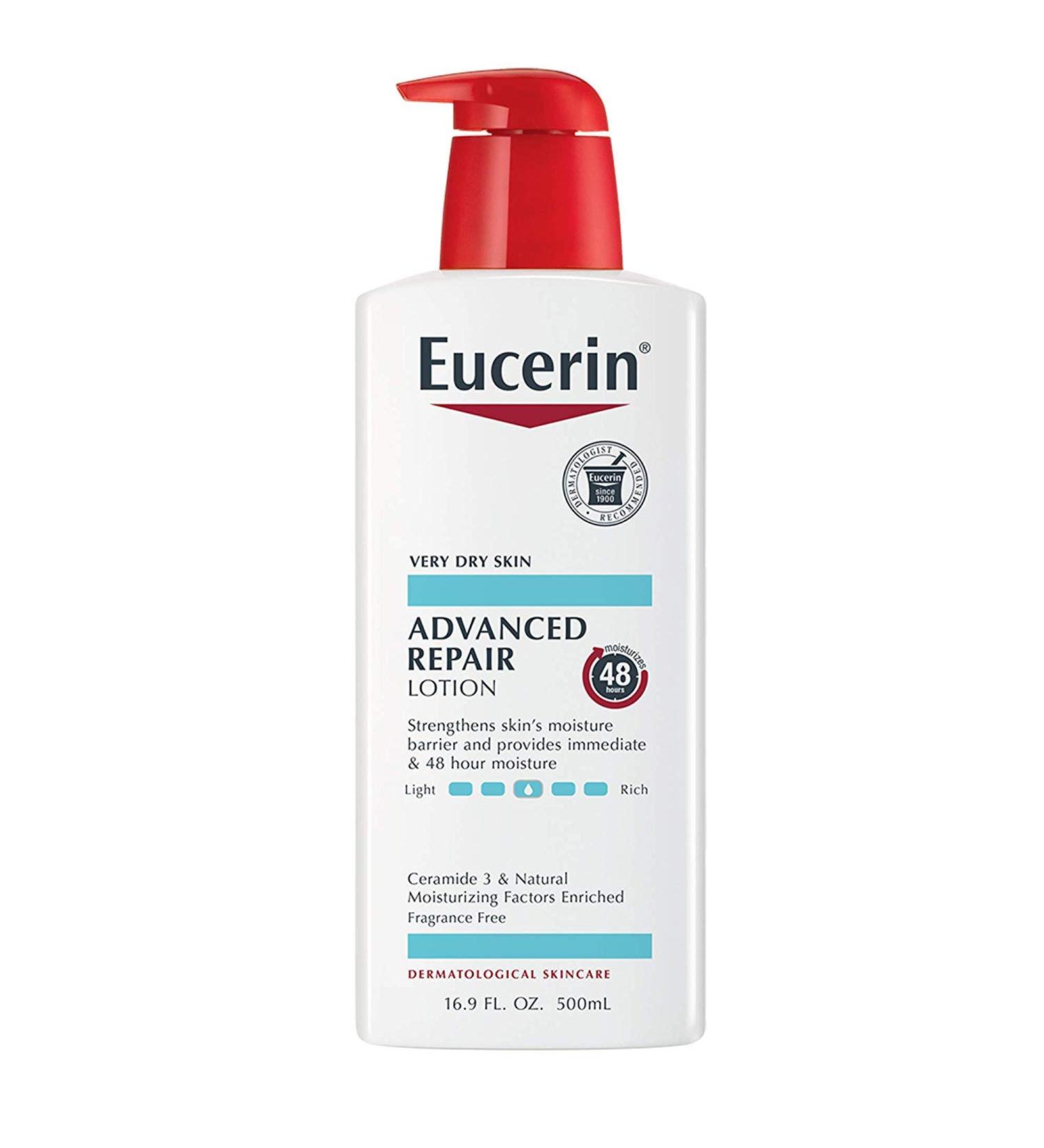 Eucerin Advanced Repair Light Feel Lotion 16.9 oz (Pack of 11)