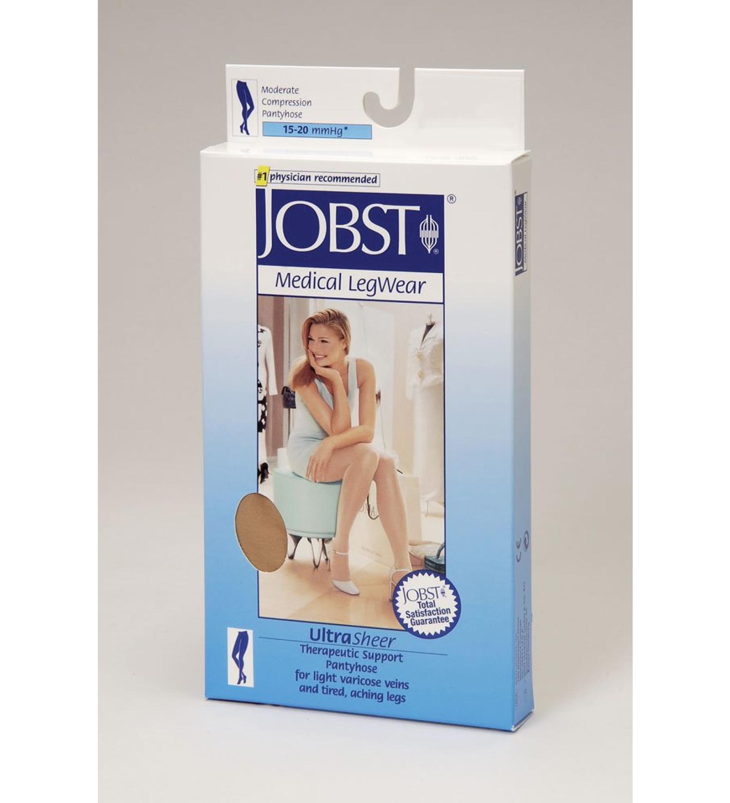 JOBST 119360 BSN Medical UltraSheer Compression Stocking Waist High 15-20mmHg Closed Toe X-Large Suntan
