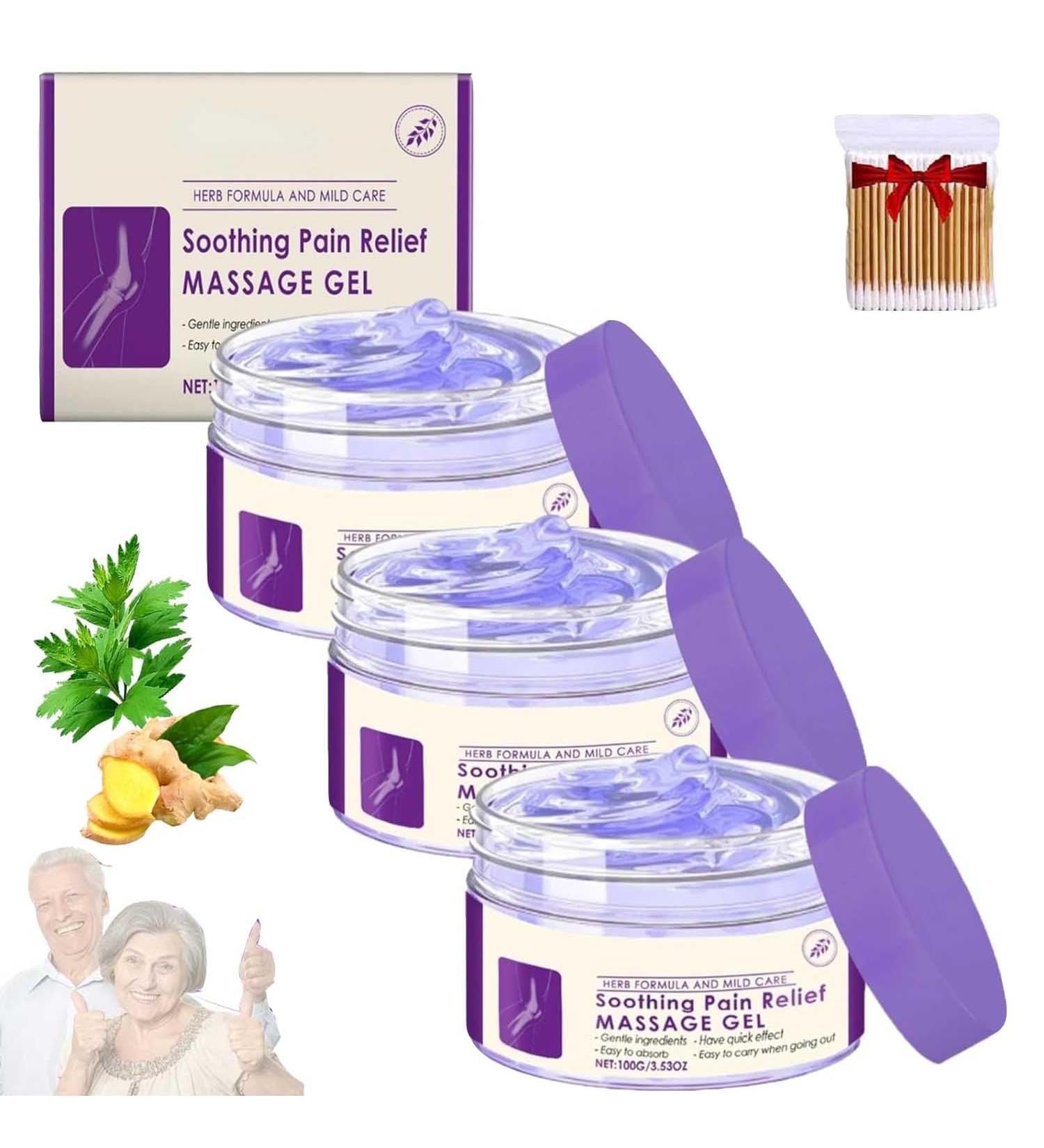 3 pi ces Gel Violet Pour Les Douleurs Articulaires Pour Dans Tout Le Corps Apaise Les Genoux Les Lombaires Le Cou Les Mains Et Les Pieds - Buy Online on GoSupps.com