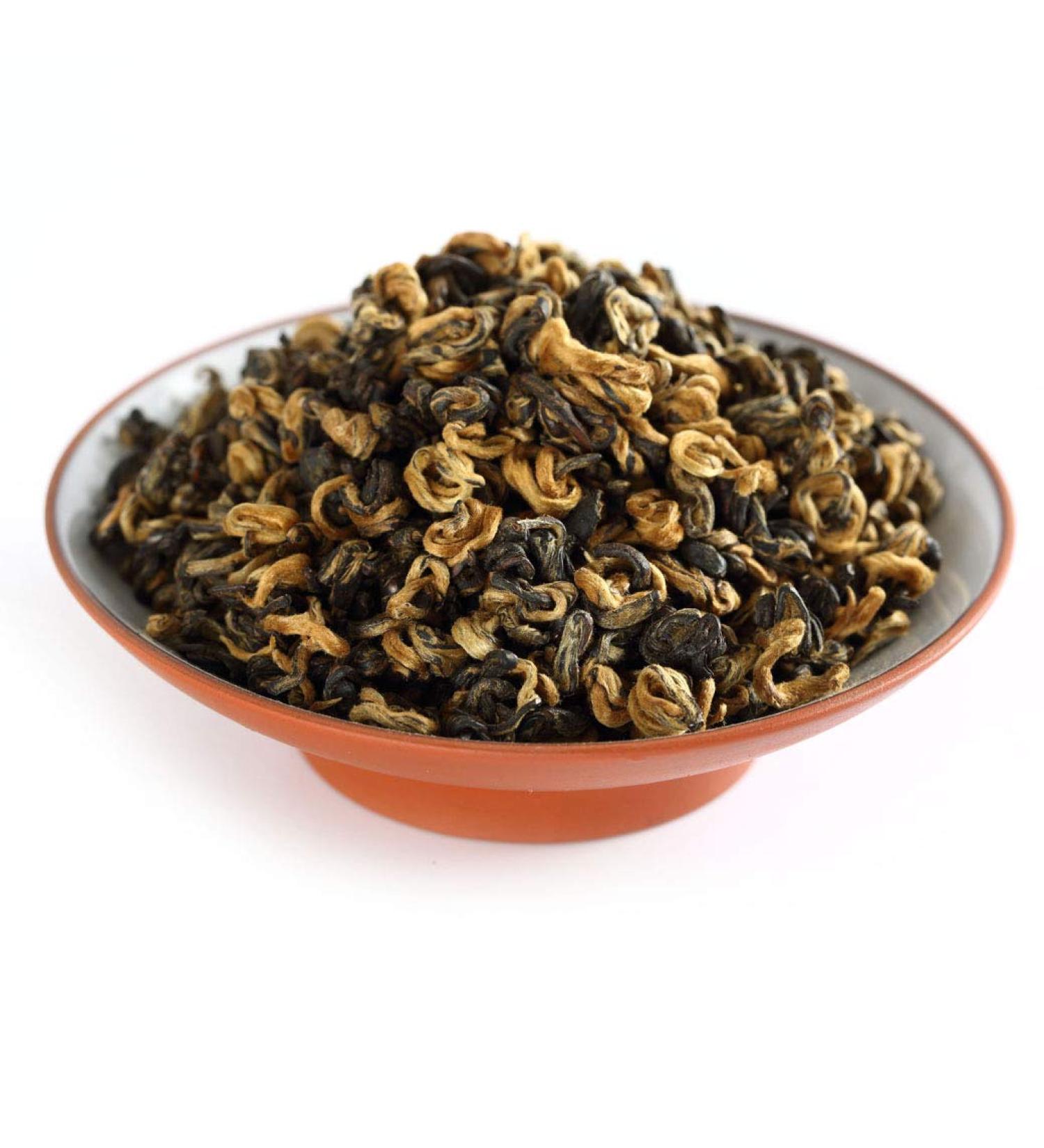 GOARTEA Noir Th - 50g (1.76 Oz) Supreme Yunnan FengQing Golden Bud Snail Dian Hong Chinese Black Tea noir - Buy Online on GoSupps.com