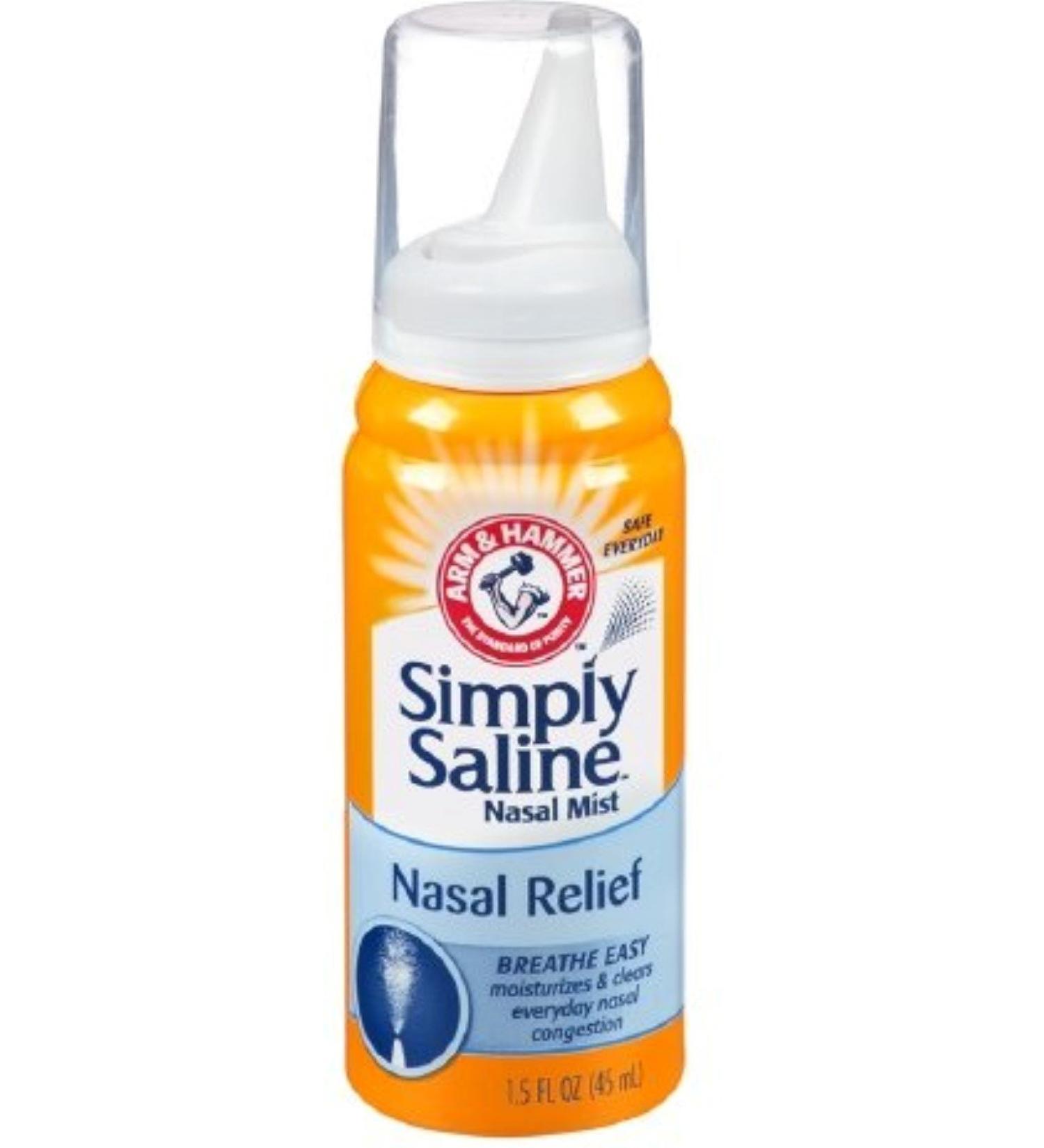 Simply Saline Sterile Nasal Mist 1.50 oz (Pack of 5)