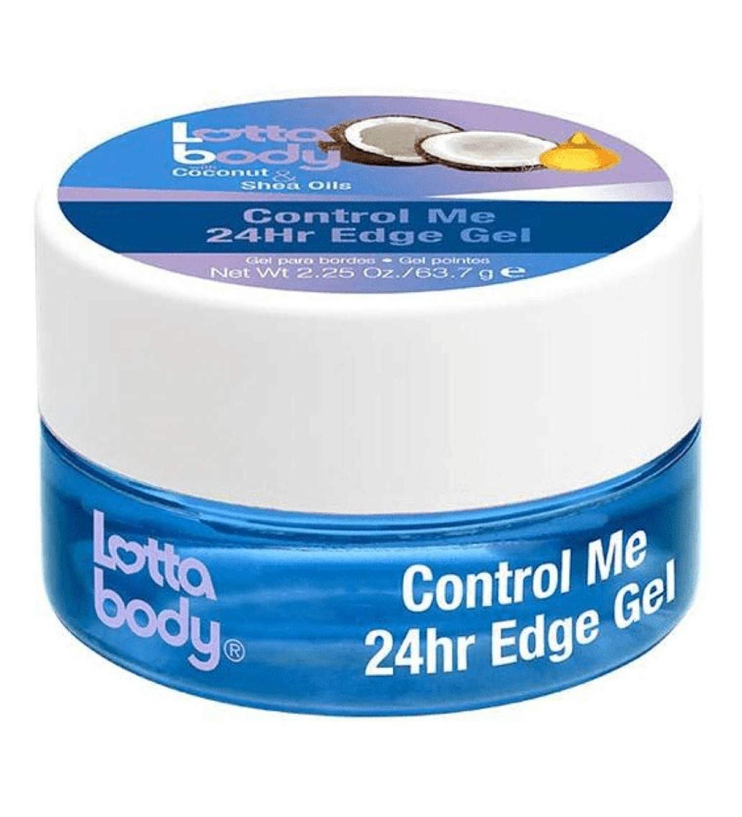 Lotta Body 24Hr Edge Gel Control Me 2.25 Ounce (Pack of 3)