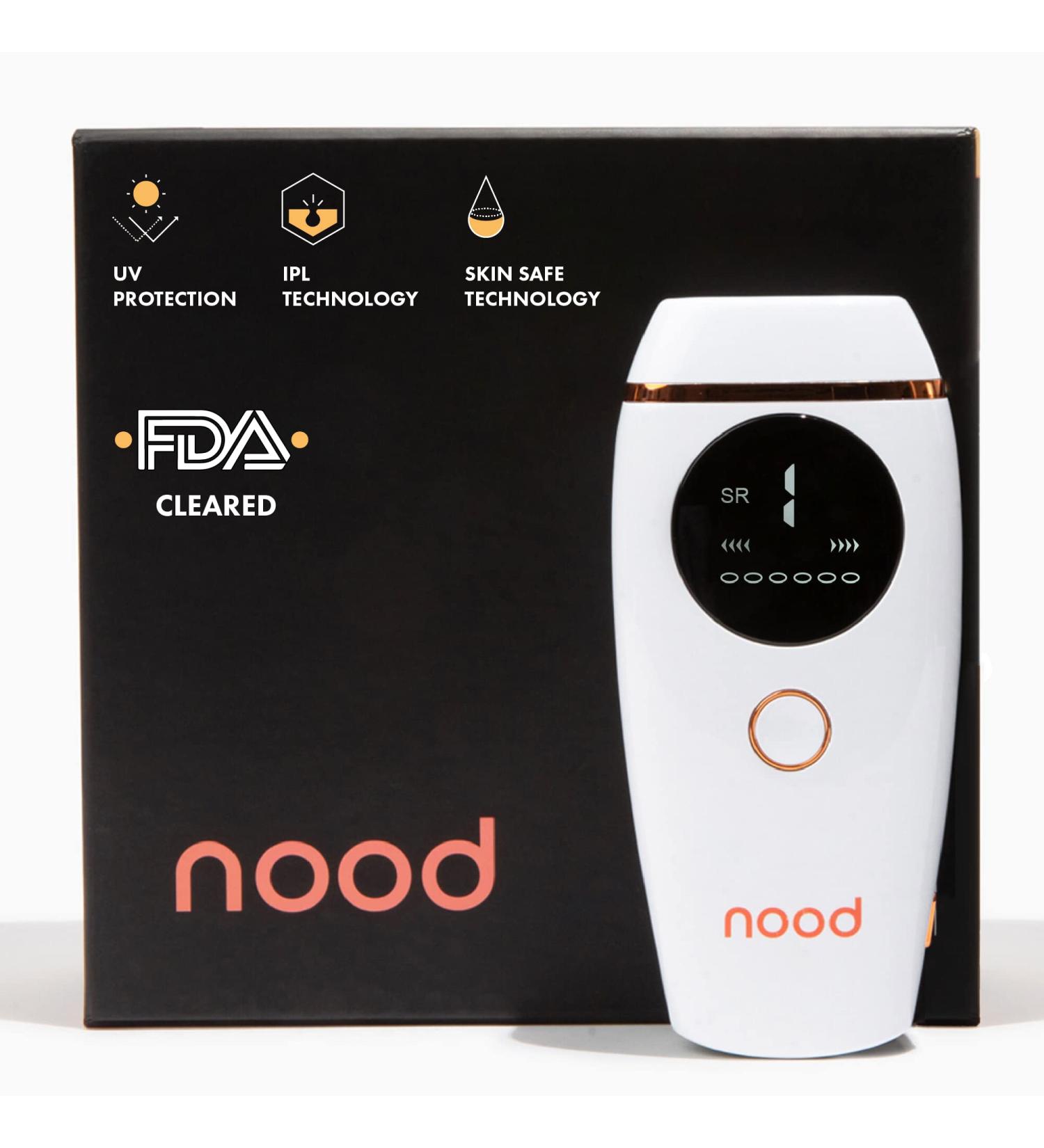 Nood Flasher 2.0 IPL Laser Hair Removal Handset - Pain-free, Permanent Results, Safe for Whole Body Treatment - Buy Online on GoSupps.com