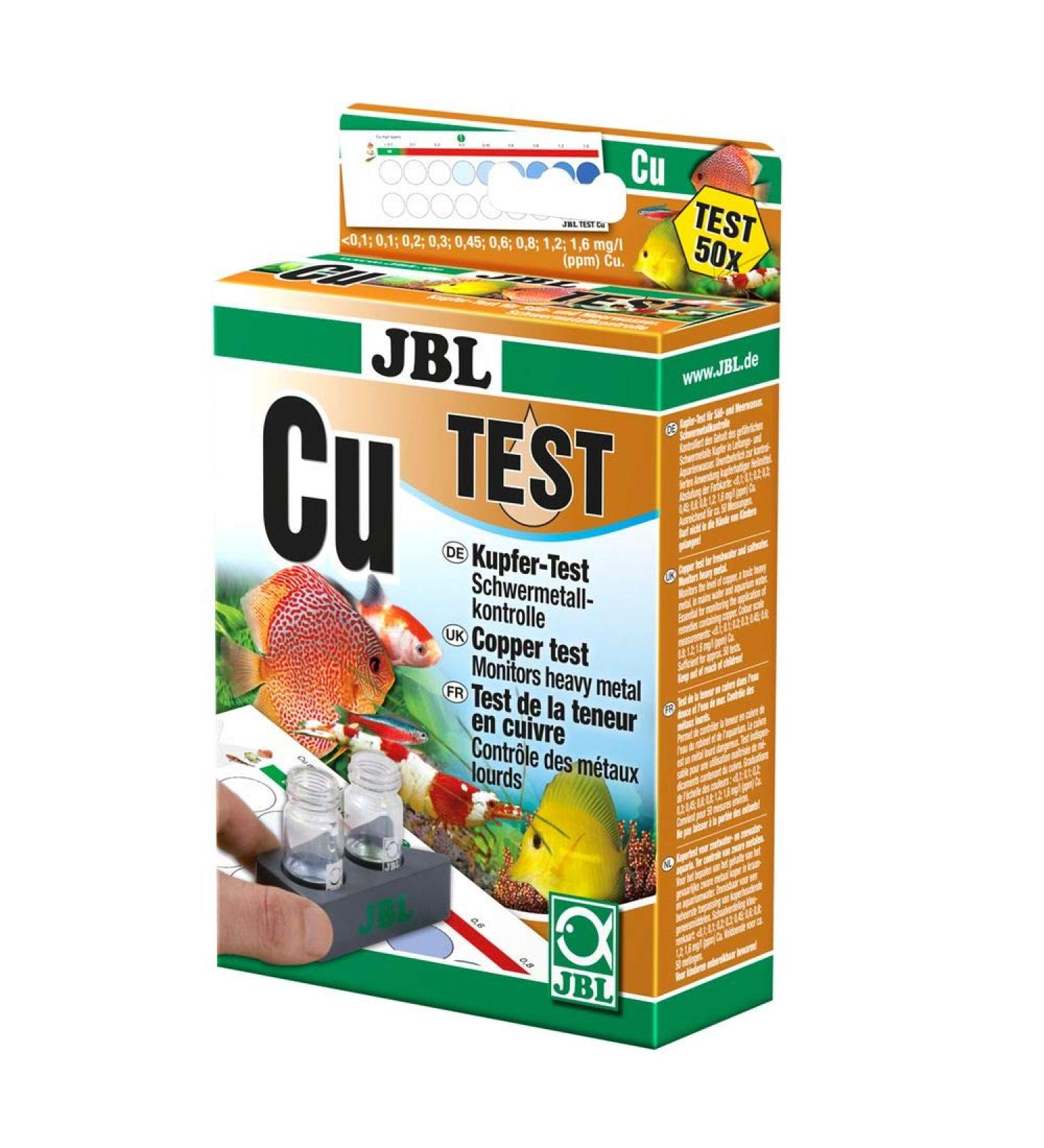 JBL quick test for determining the copper content Copper Test Cu 25404 Test Set Copper (Cu)