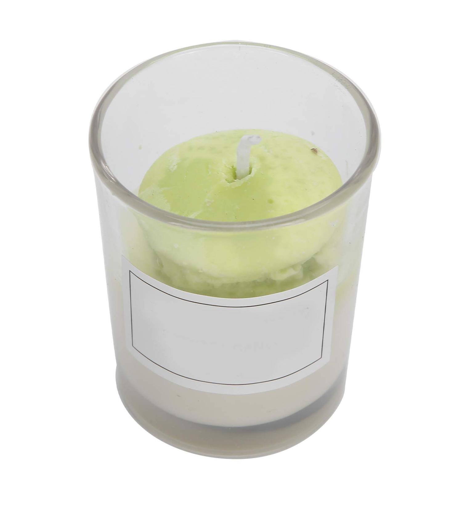 Buy Romantic Aromatherapy Candle | Portable Scented Glass Cup Candle | Ideal Gift for Weddings & Home D cor - All Seasons (Green - Buy Online on GoSupps.com