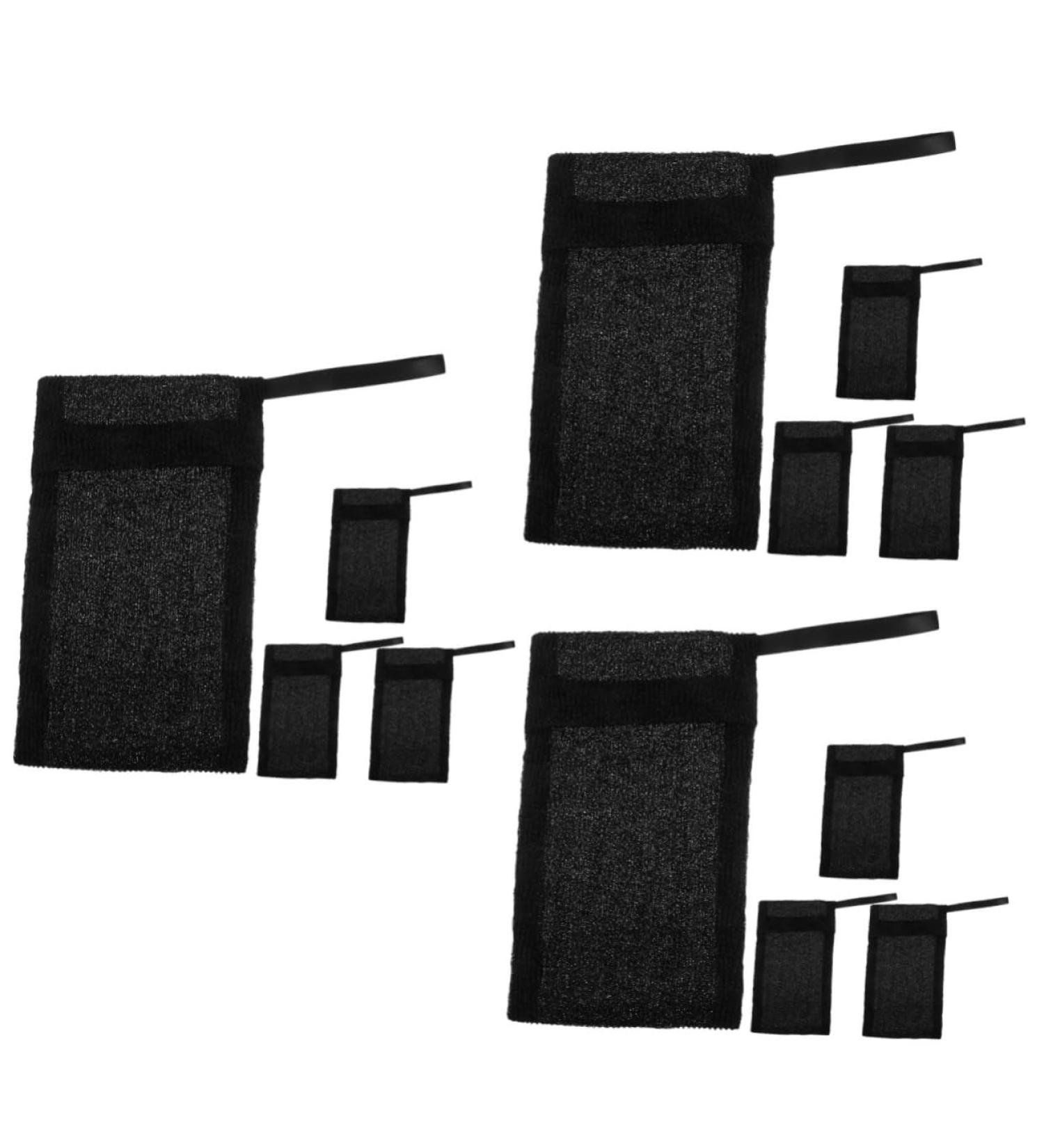 FRCOLOR 12 Pcs Soap Foaming Nets & Soap Saver Bags - Perfect Bathroom Accessories for Travel & Home Use - Buy Online on GoSupps.com