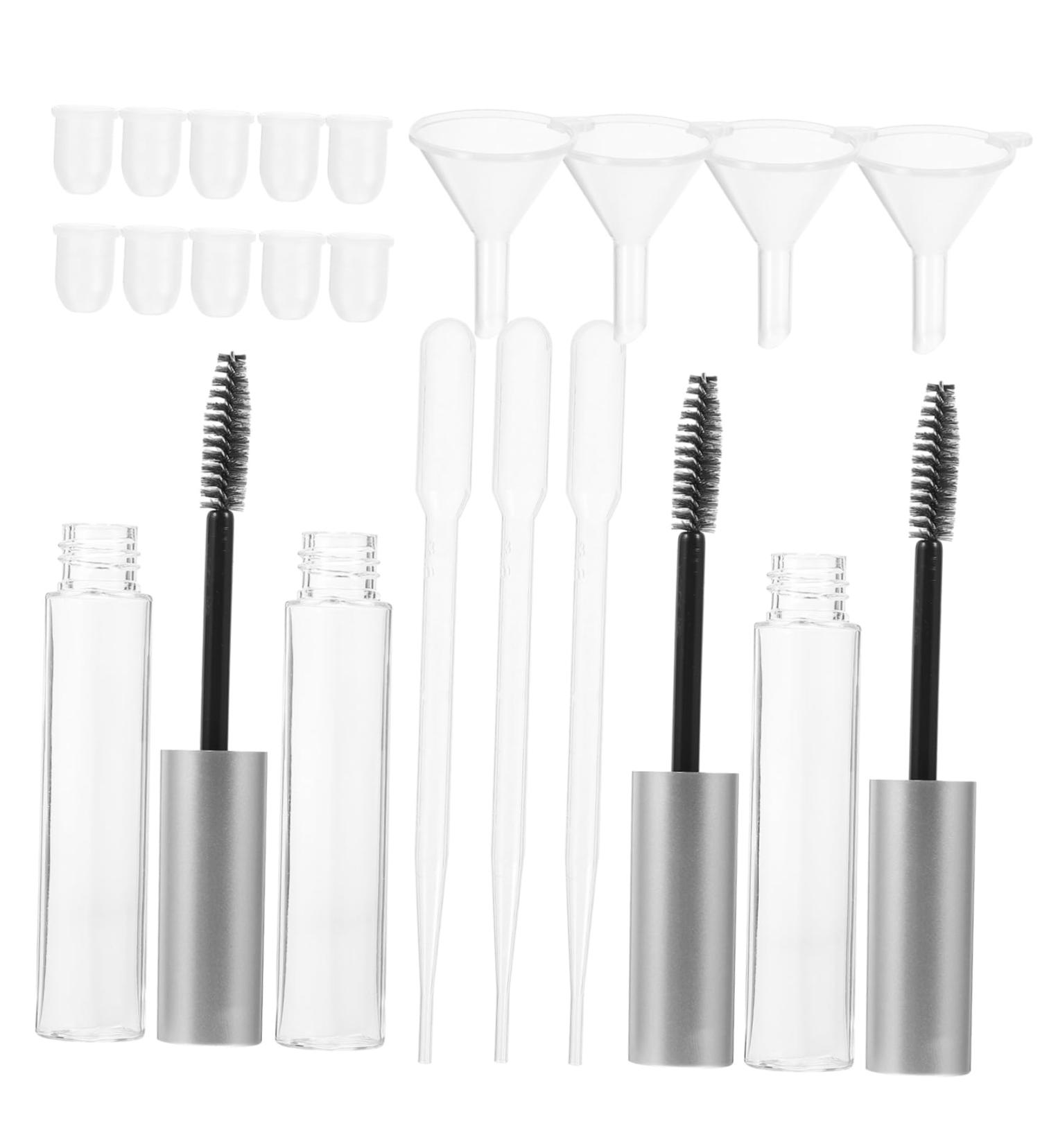 Mipcase 32pcs Mascara Empty Tube Refillable Mascara Tube Refillable Eyelash Tube Earth Tones Lip Gloss - Buy Online on GoSupps.com