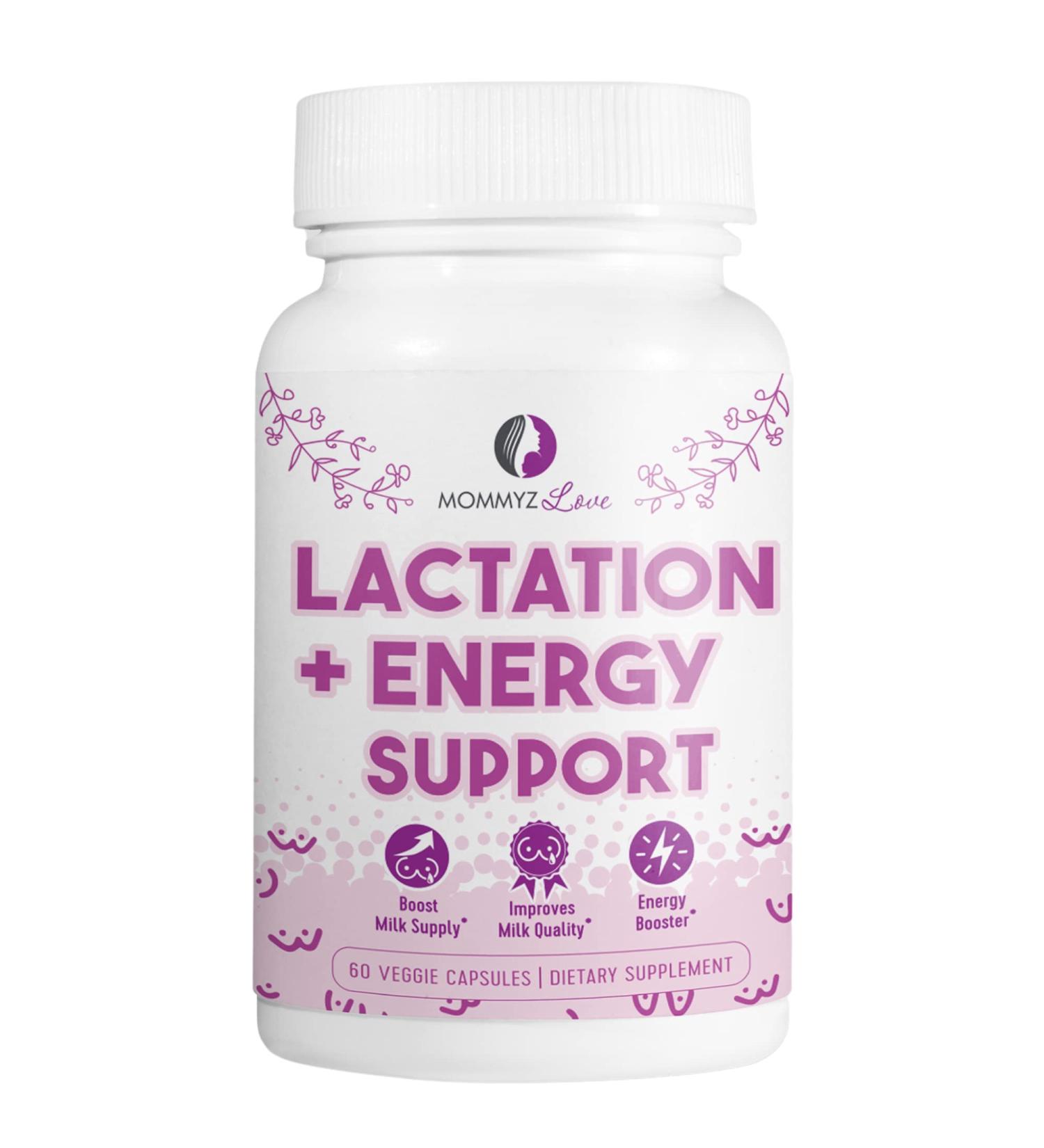 Organic Postnatal Lactation Supplement - 60 Count for Breast Milk Supply & Energy Boost - Buy Online on GoSupps.com