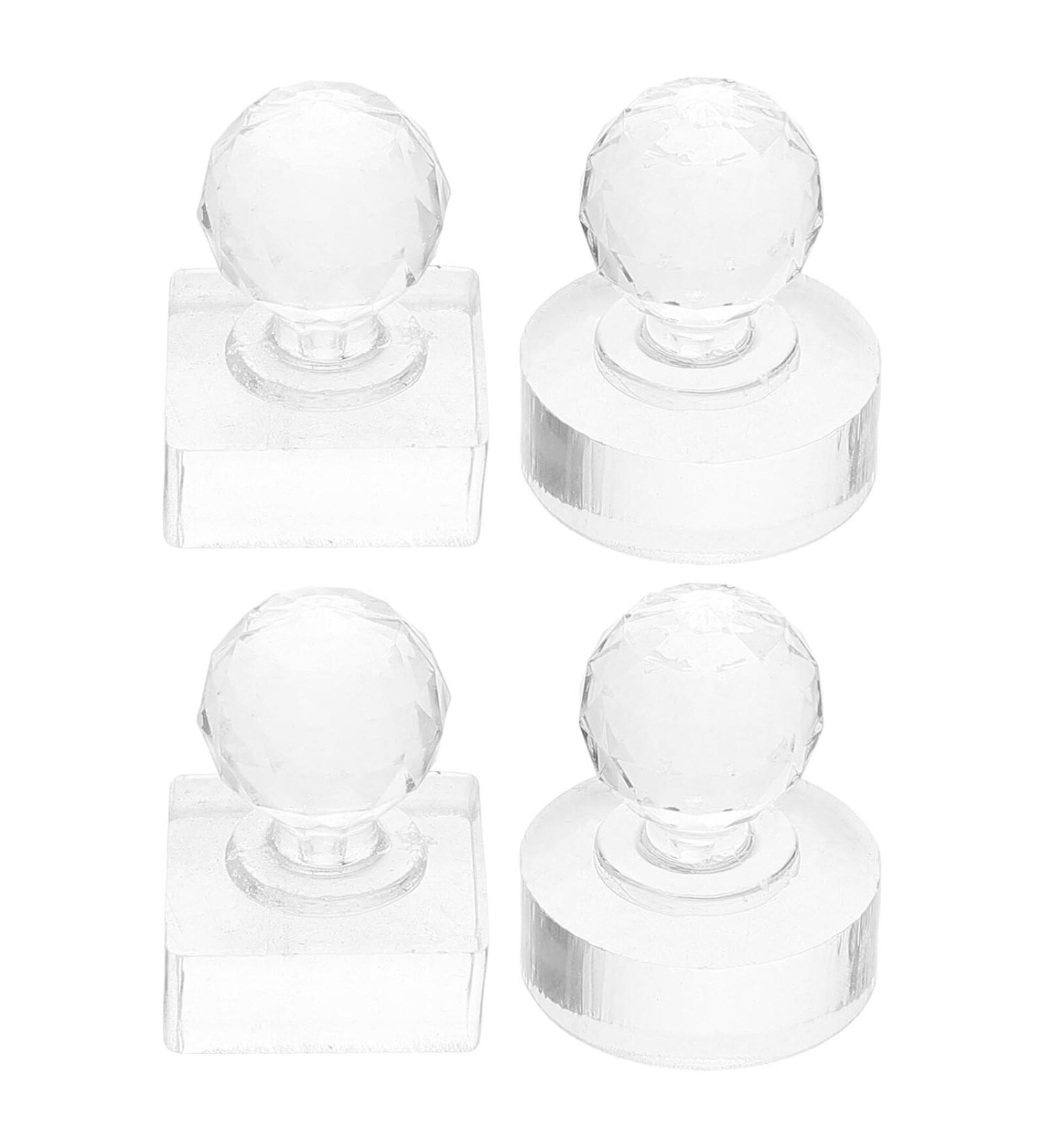 4 Moules Fards Paupi res R utilisables Outils de Maquillage des Yeux en Plastique Transparent Kit 4 Pi ces Tampons Carr s 9 Cases et Ronds 27 Mm Accessoire - Buy Online on GoSupps.com