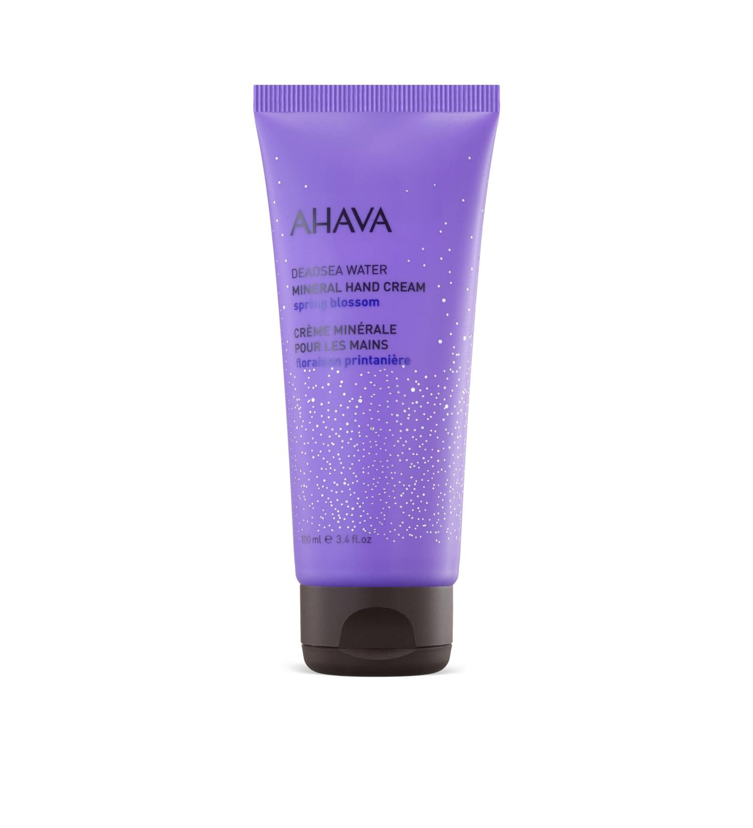 AHAVA Spring Blossom Mineral Hand Cream 3.4 Fl Oz - Hydrating Hand Cream for Soft Skin (Pack of 1) - Buy Online on GoSupps.com