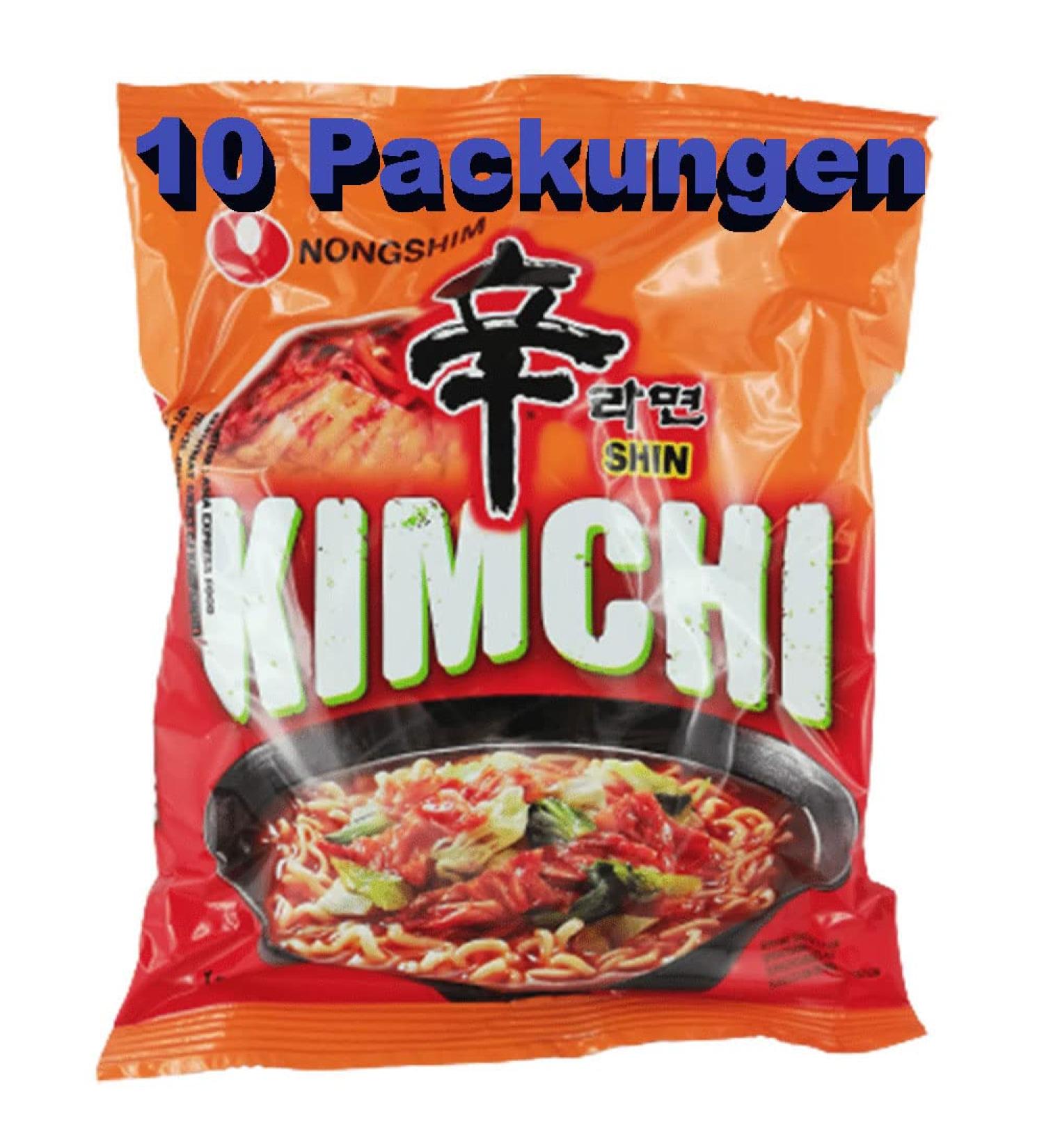 rumarkt Kimchi Pack of 10 Instant Pasta 120g