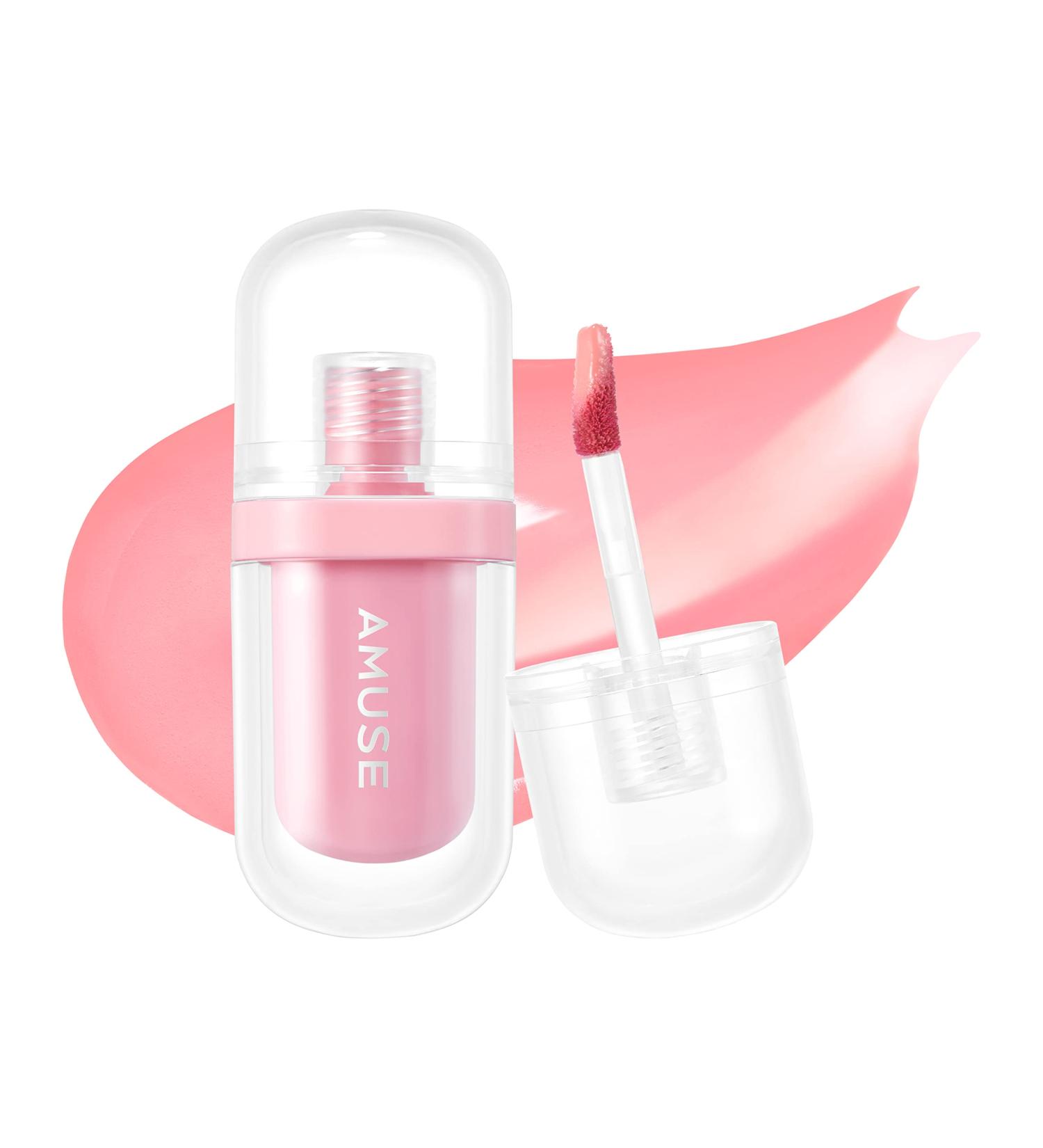 Amuse JEL-FIT TINT 12-Hour Lasting Moisturizing Lip Stain Vegan - Travel Size (01 BOKSOONGA JELLY) - Buy Online on GoSupps.com