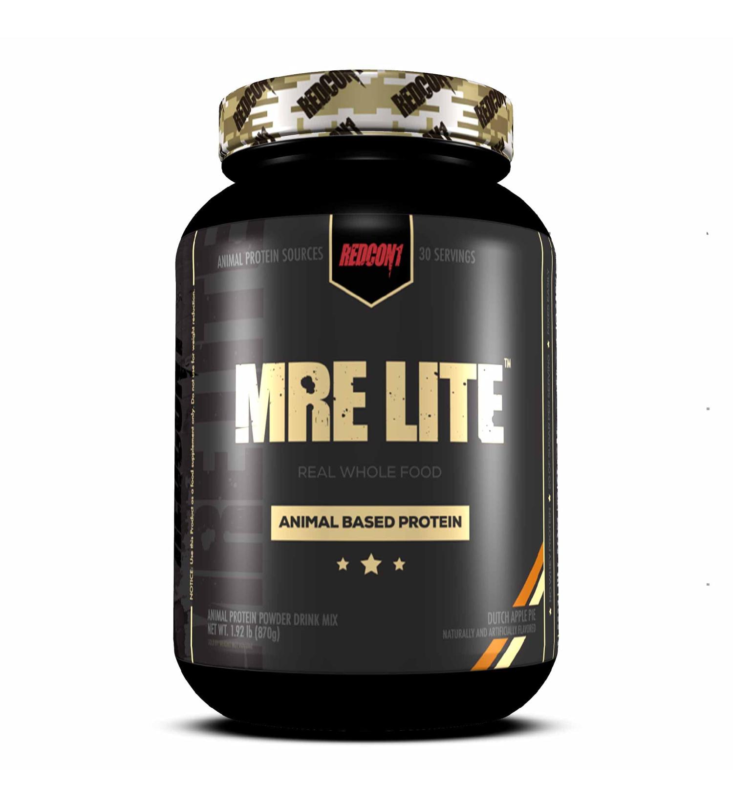 MRE Lite Protein Powder - Dutch Apple Pie Flavor | Meal Replacement Option - Buy Online on GoSupps.com