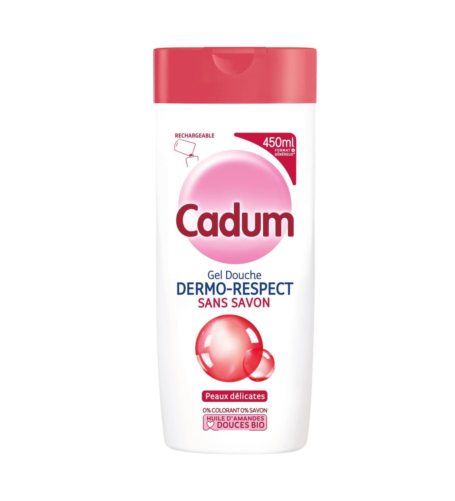  Cadum Cadum Dermo-Respect Shower Gel 450ml - Buy Online on GoSupps.com
