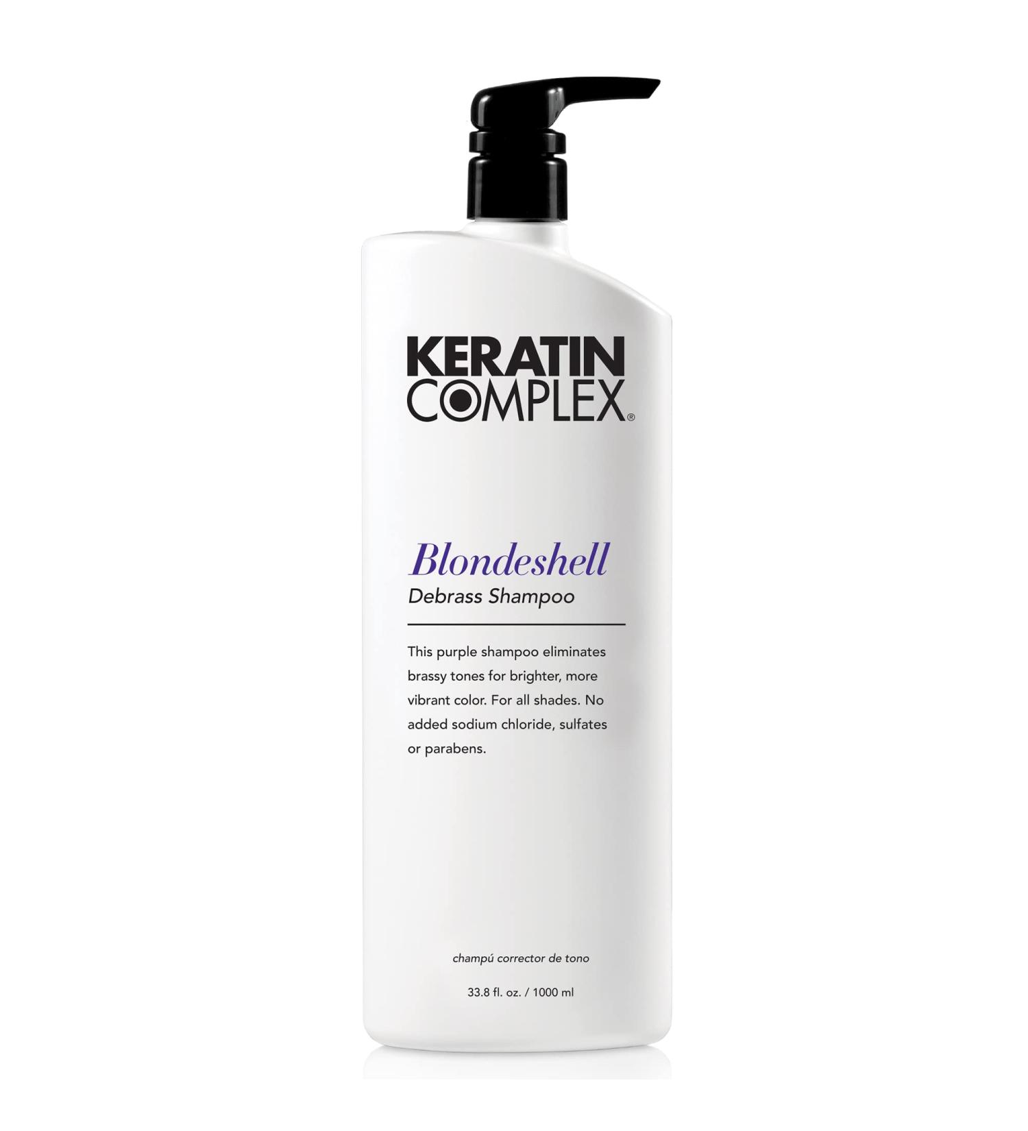 Keratin Complex Blondeshell Debrass Shampoo 33.8 Fl Oz - Hair Care for Blonde Hair - Buy Online on GoSupps.com