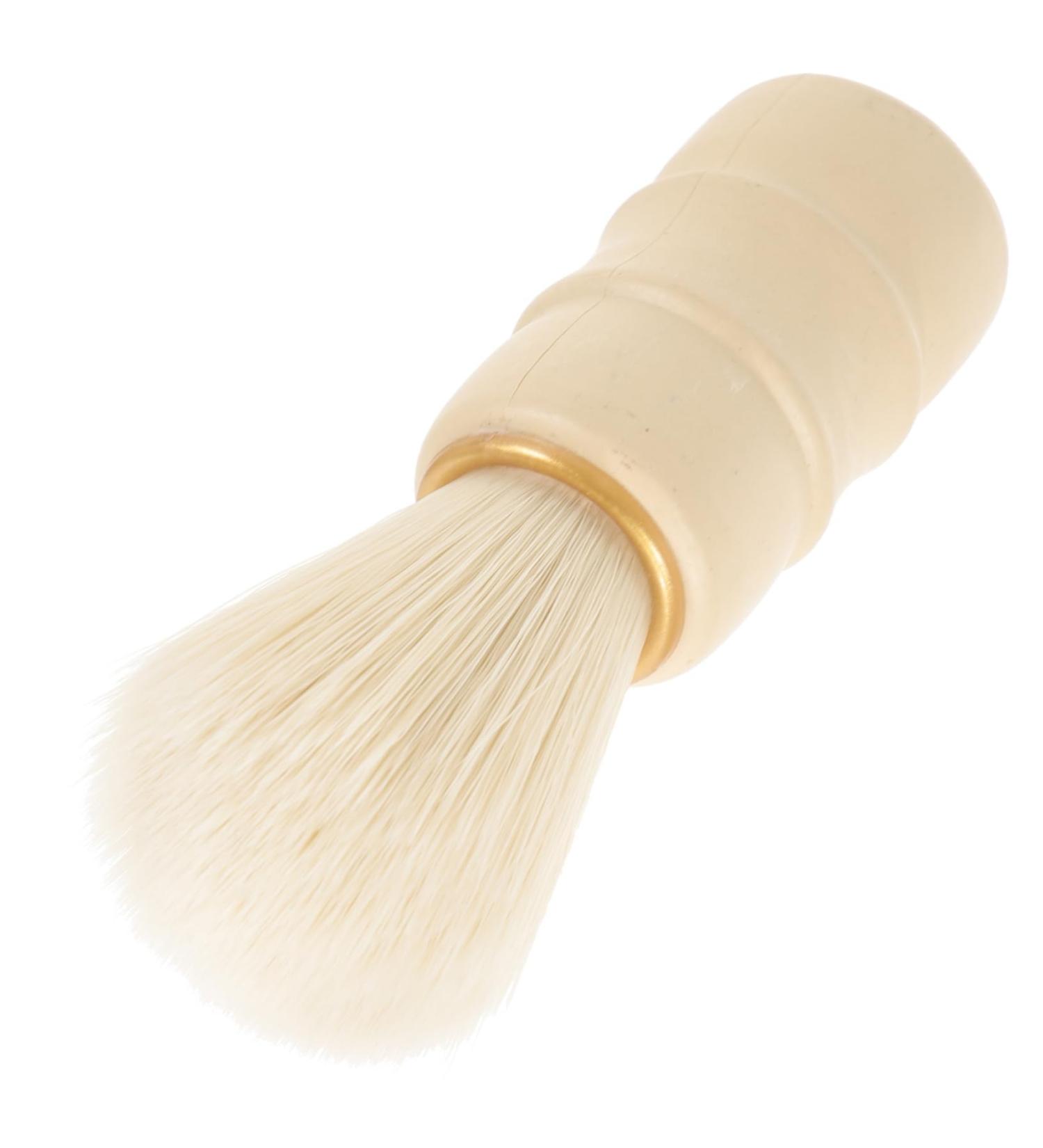 Minkissy Shaving Soap Brush - Neck & Face Hairdressing Brush for Men | Durable Plastic Gift for Grooming - Buy Online on GoSupps.com