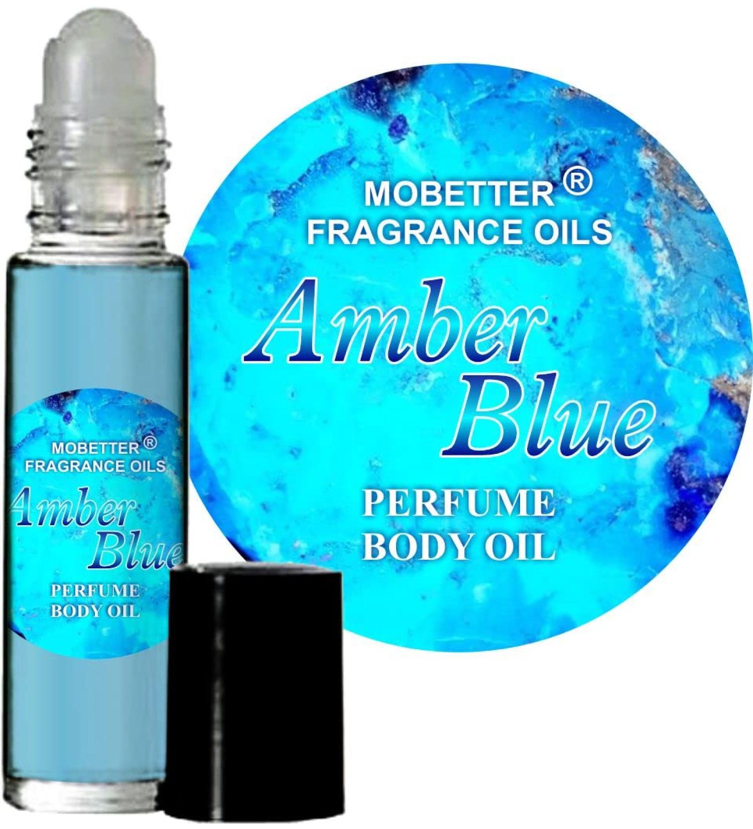 MOBETTER FRAGRANCE OILS Amber Blue perfume fragrance Body Oil