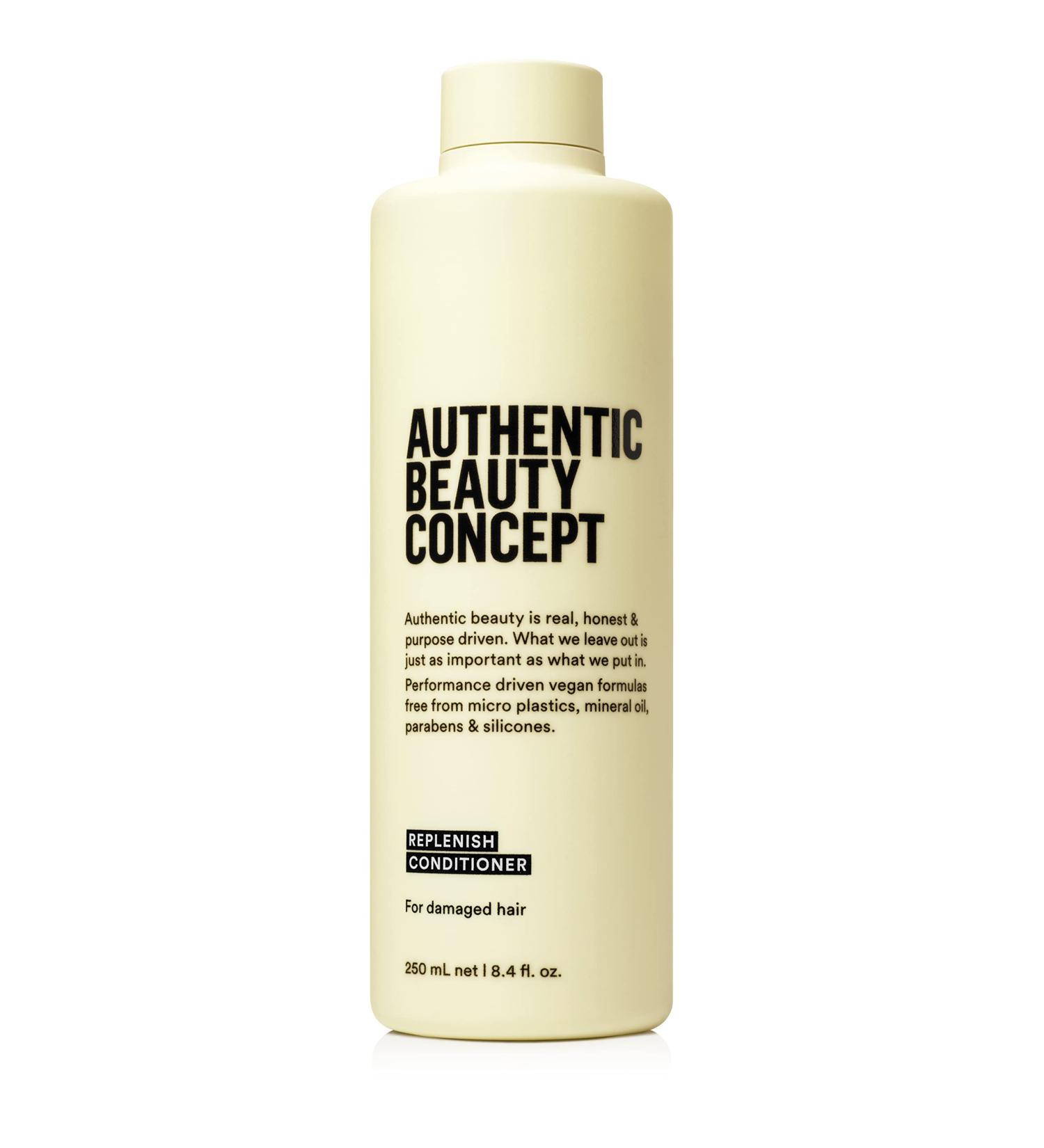 Authentic Beauty Concept Replenish Conditioner for Damaged Hair - Vegan & Cruelty-free - Silicone-free - 8.4 Fl Oz - Buy Online on GoSupps.com