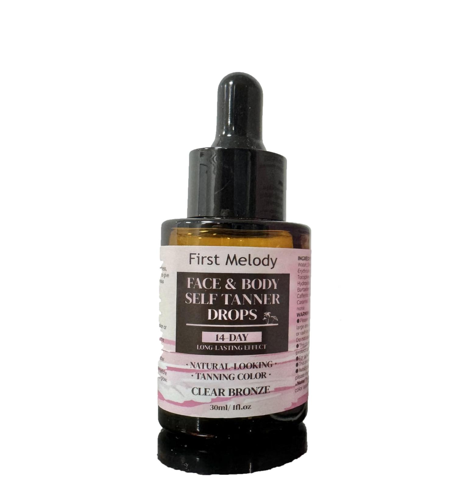 Self Tanner Drops for Face Tanner Sunless Tan Body & Face Self Tanner Drops (Drops-1)