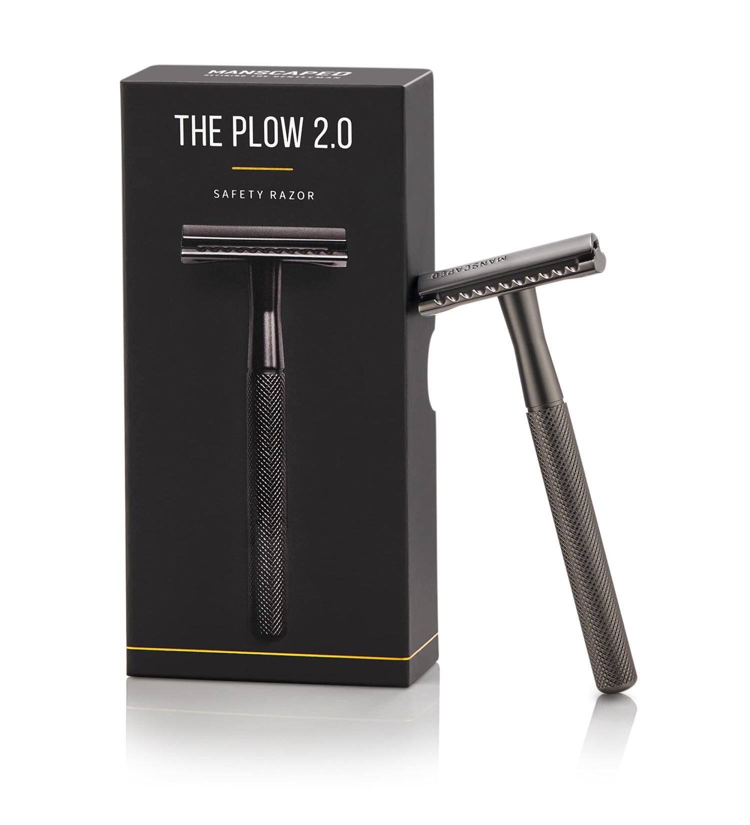 MANSCAPED The Plow 2.0 - Premium Double-Edged Safety Face Razor - Buy Online on GoSupps.com