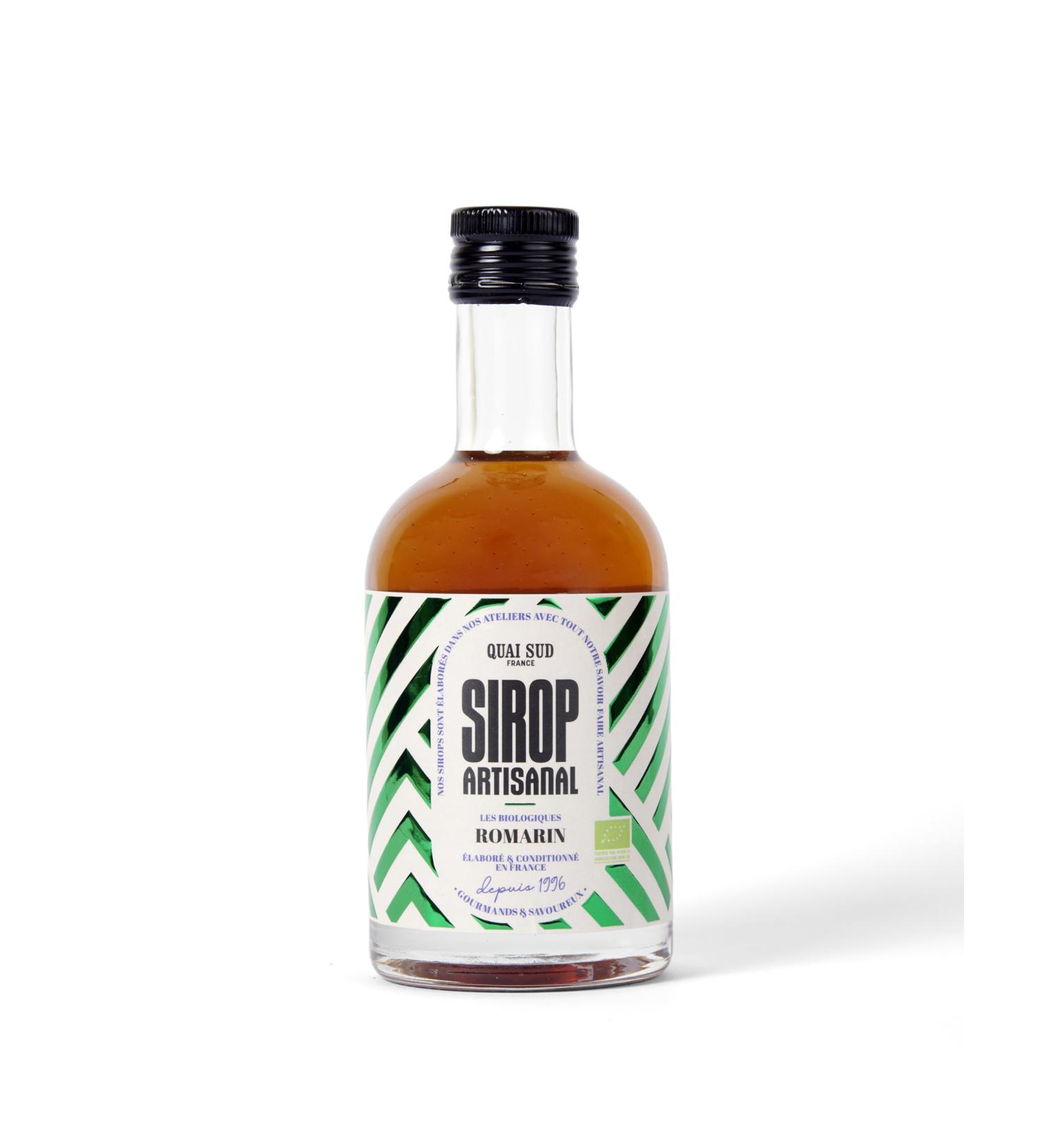 Organic syrup* Rosemary 35 cl