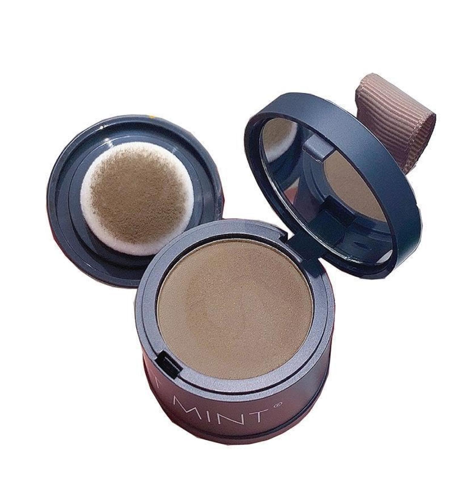 Instantly Hairline Shadow Conceals Hair Loss Root Touch Up Hair Powder Hair Toppers for Women & Men Root Cover Up Thicken Hair Root Hairline powder stick Hair Root Dye with Puff & Mirror