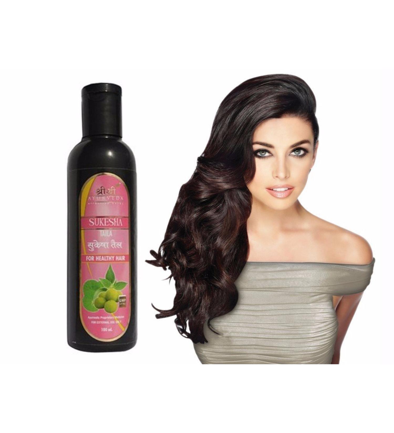 SRI SRI AYURVEDA Sukesha Hair Oil 100Ml Natural Herbal