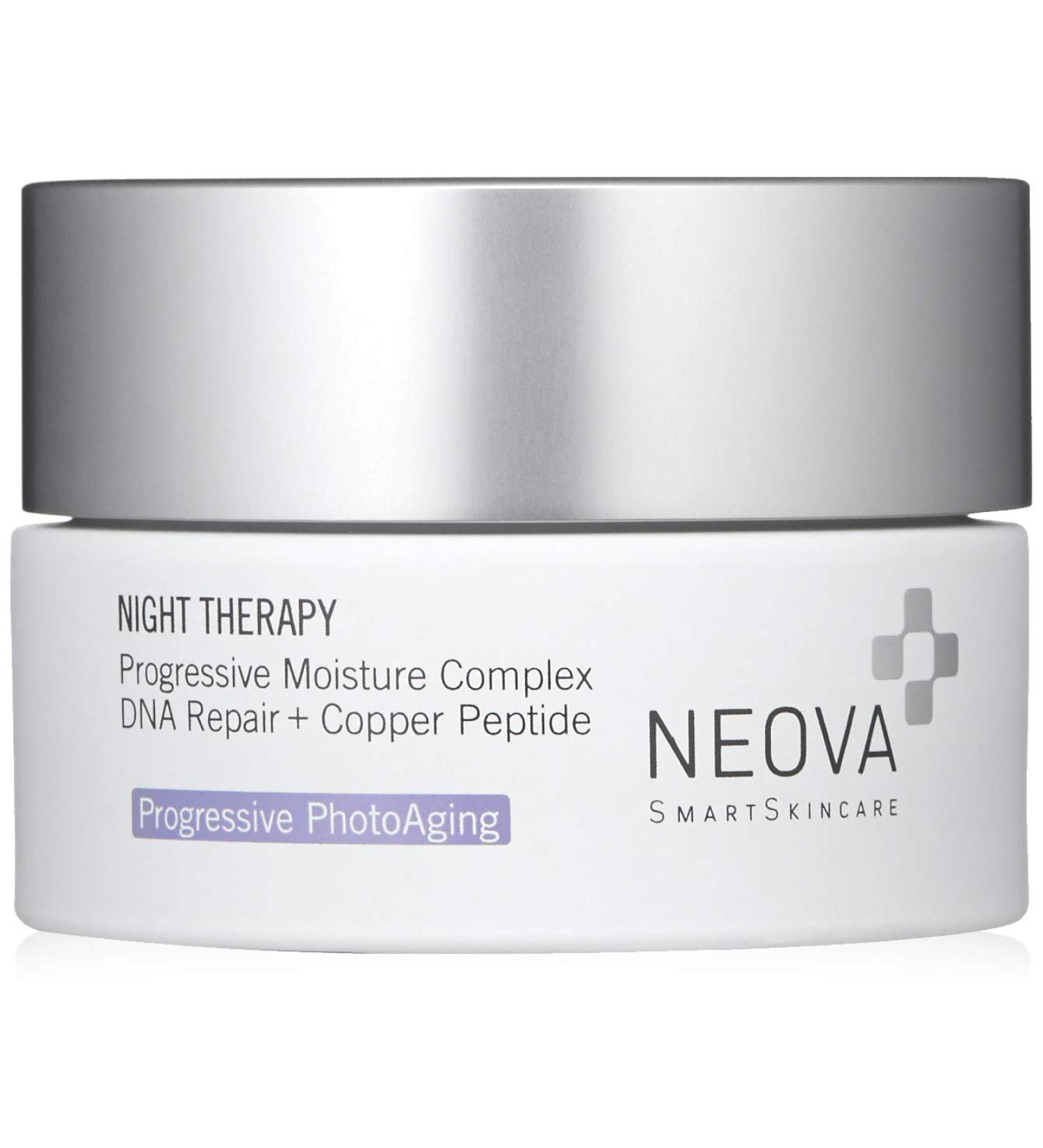 NEOVA Night Therapy Moisturizer with DNA Repair & Copper Tripeptide for Overnight Recovery - Buy Online on GoSupps.com
