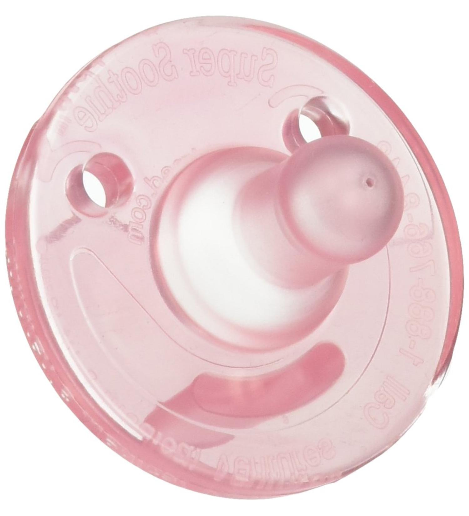 Avent BPA Free Soothie Pacifier 6 Pack - Pink | 3+ Months - Buy Online on GoSupps.com