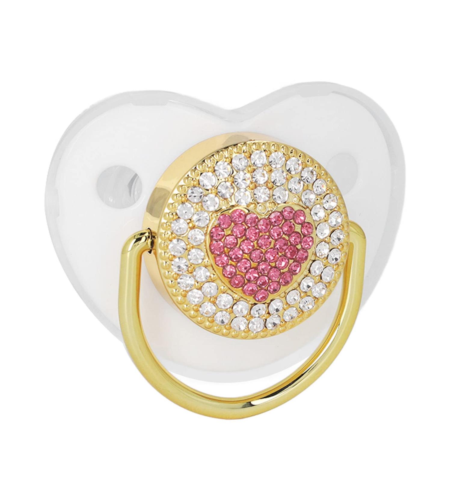 Bling Pacifier | Soothing & Hygienic Silicone Pacifier for Sleep - International Shipping Available - Buy Online on GoSupps.com
