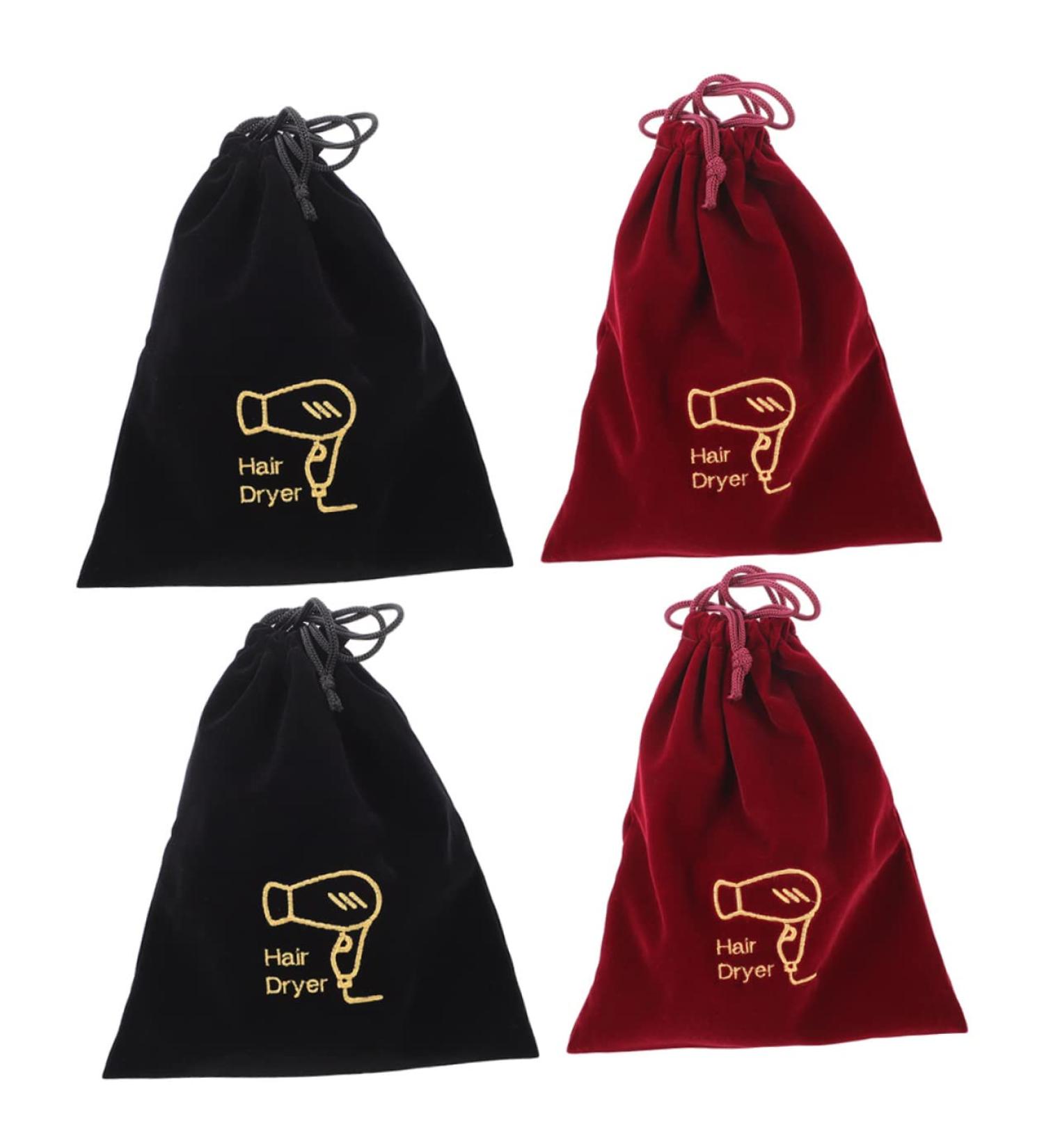 Gogogmee 4pcs storage bag bag organizer hair dryer container hair dryer drawstring bags travel portable - Buy Online on GoSupps.com