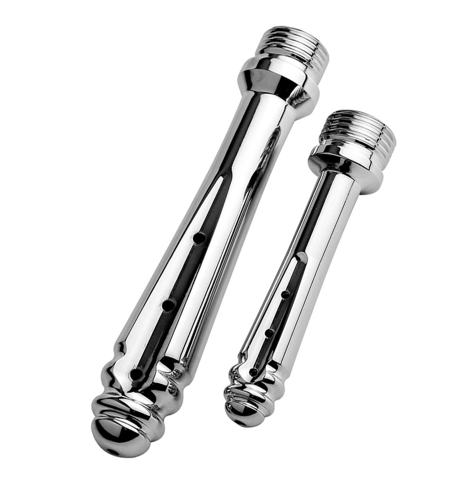 2x Enema Shower Angle Bar Attachment - Metal Intimate Anal & Vaginal Shower Set for Men & Women - Optimal Bathroom Enema Solution - Buy Online on GoSupps.com