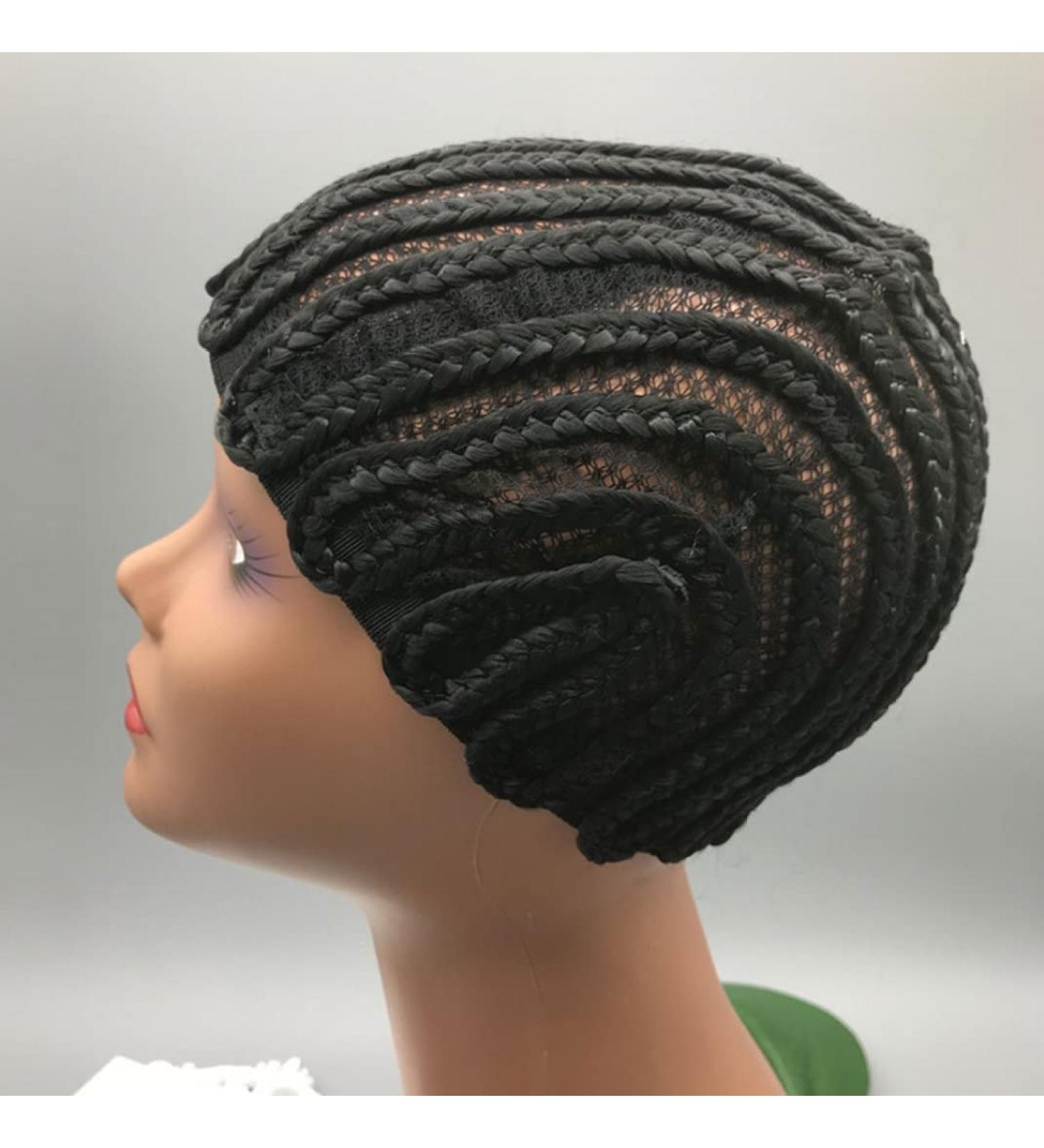 Shop Crochet Braids Cap - Black Cornrow Wig Cap for Women | Synthetic Mesh Wig Production - Buy Online on GoSupps.com