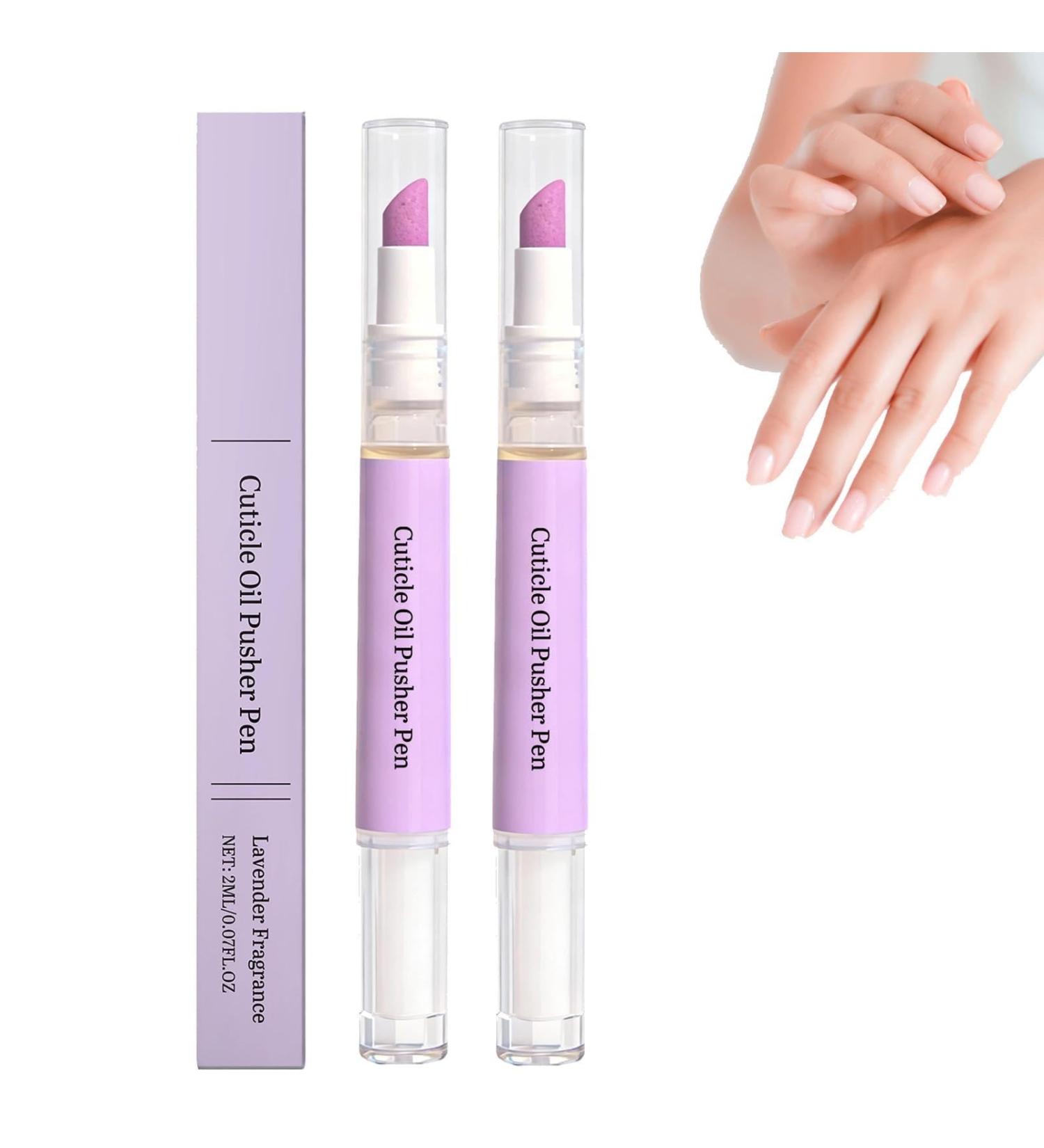 Huile Cuticules Ongles Stylo Huile A Cuticule Ongle Riche en vitamines 2 en 1 Nail Care Pen Limes a Ongles Extrait De Plantes Naturelles Pour Les Ongle Secs Fissur s Et Barbel s (2) - Buy Online on GoSupps.com