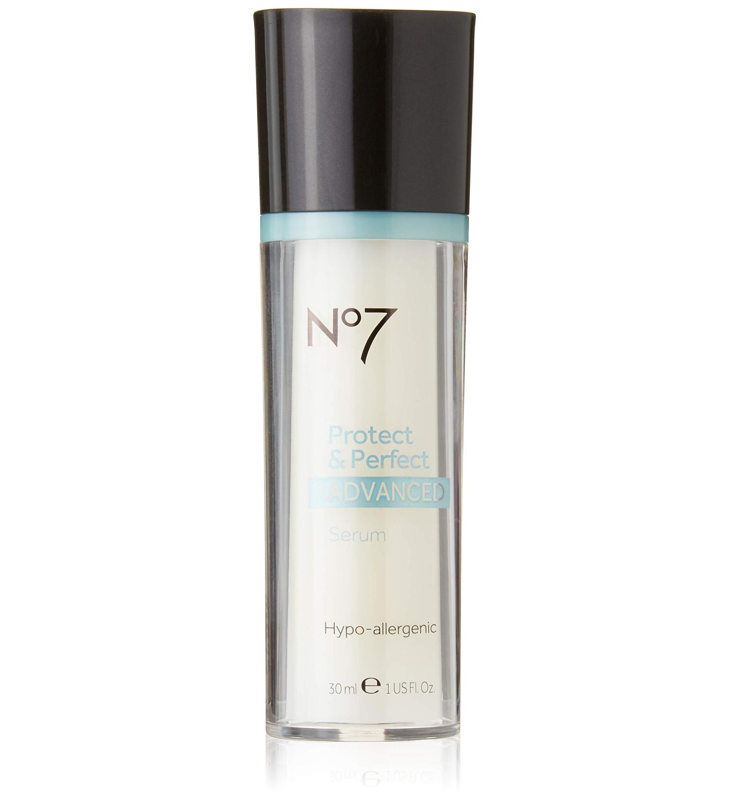 Boots No7 Protect & Perfect Advanced Anti Aging Serum - 1 oz Bottle - Buy Online on GoSupps.com