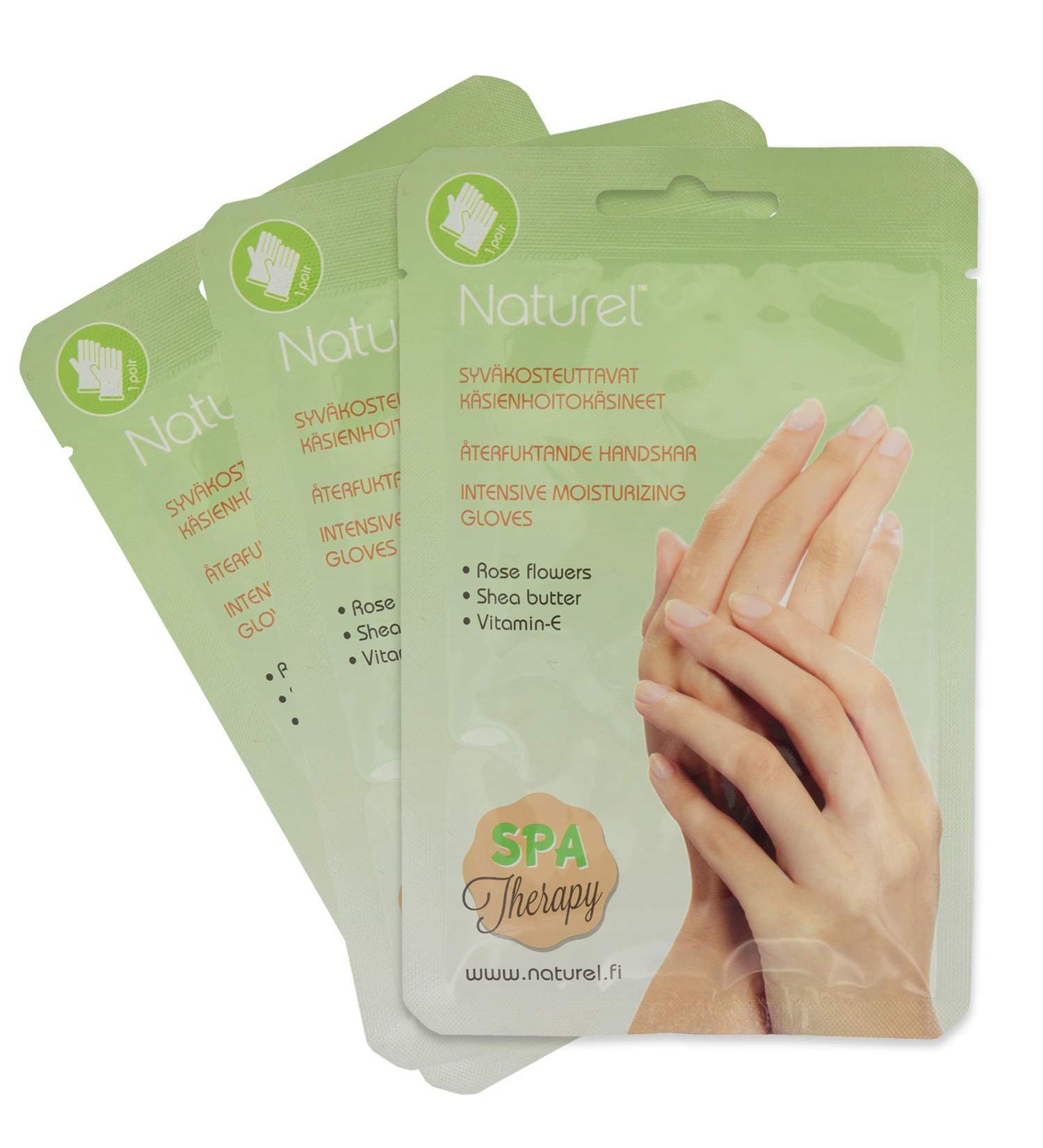 Korean Moisturizing Hand Mask with Shea Butter Spa Treatment - 3 Pack - Buy Online on GoSupps.com