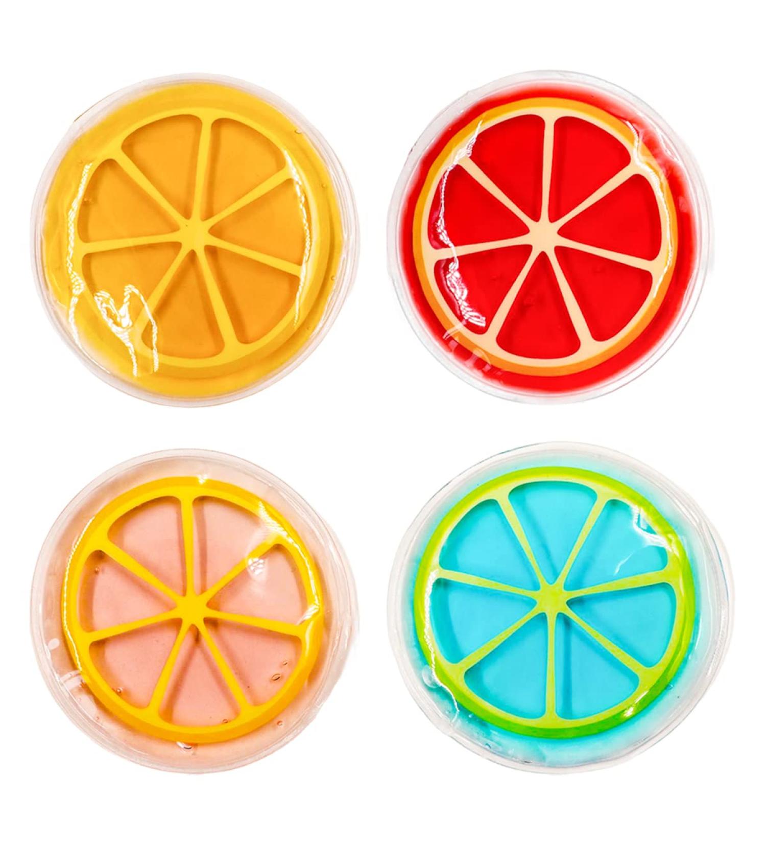 Kids Ice Pack Gel Cooling Pad - Reusable for Injuries, Swelling & Pain Relief - 4 pack - Buy Online on GoSupps.com