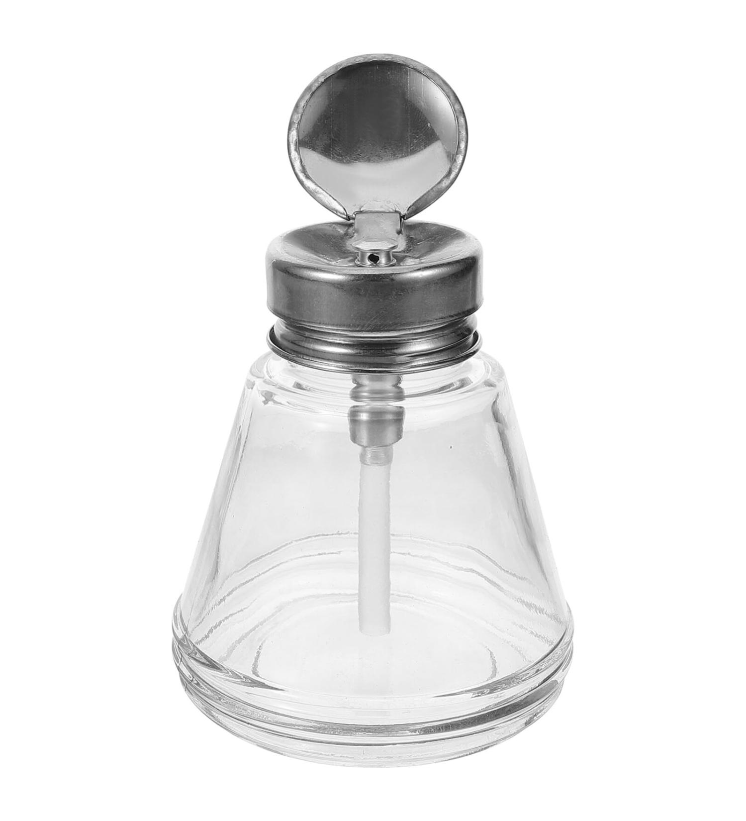 Healeved Pump Bottle Empty Nail Polish Remover Dispenser Empty Nail polish Bottle Makeup Remover Dispenser Bottle(180ml) - Buy Online on GoSupps.com