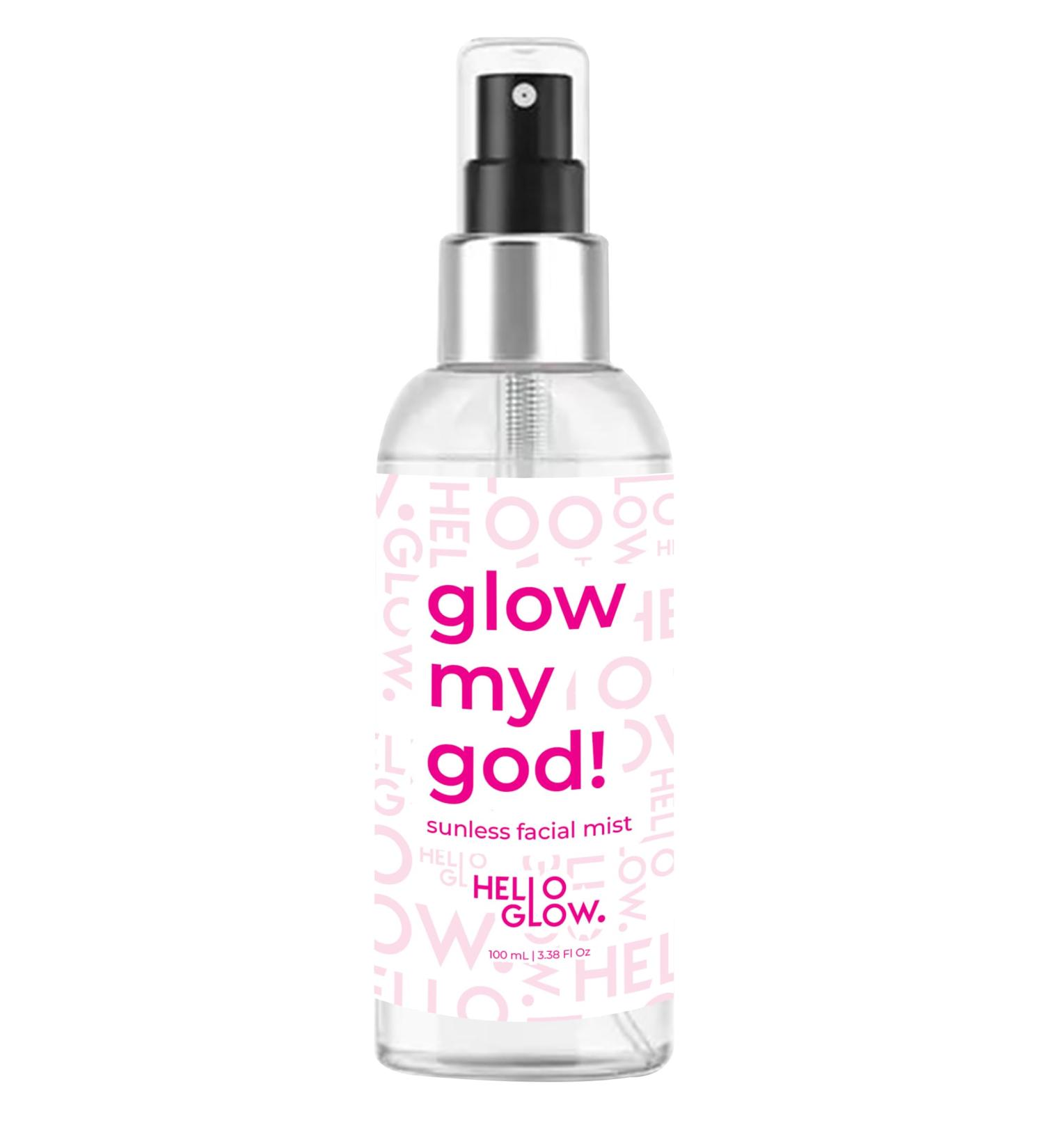 HelloGlow. Glow My God! Facial Tanning Mist