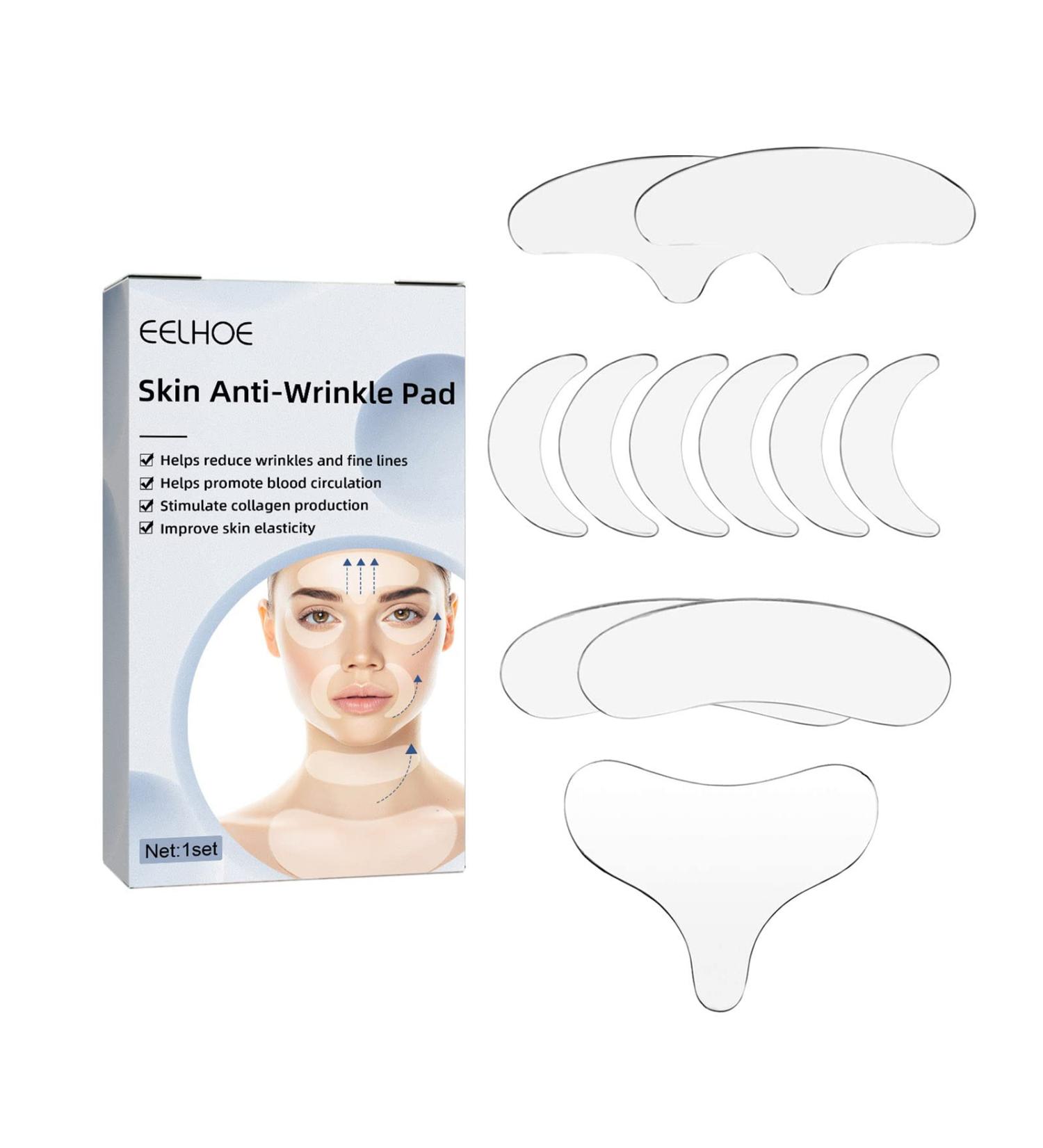 Skin Pad Skin Pad Set Silicone Chest Pad Neck Pad Eye Pad Forehead Pad Lifting Shaping - Buy Online on GoSupps.com