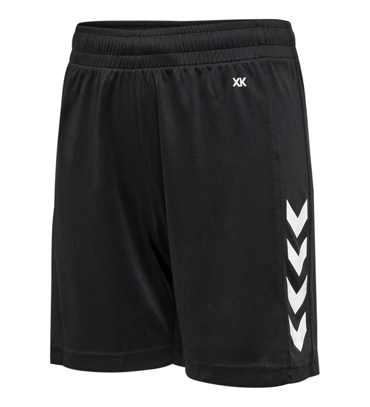 Hummel Unisex Kids Hmlcore XK Poly Shorts 152 - Stylish Black Shorts for Boys & Girls | Shop Internationally - Buy Online on GoSupps.com