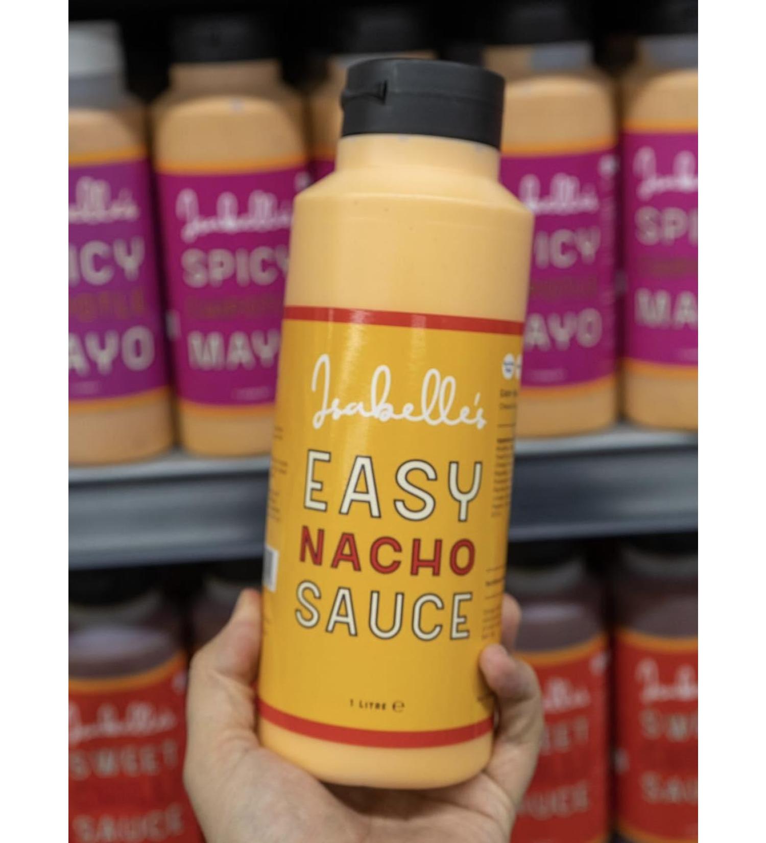 x1 Isabelle's Easy Nacho Sauce Gluten Free Vegan 1 Litres