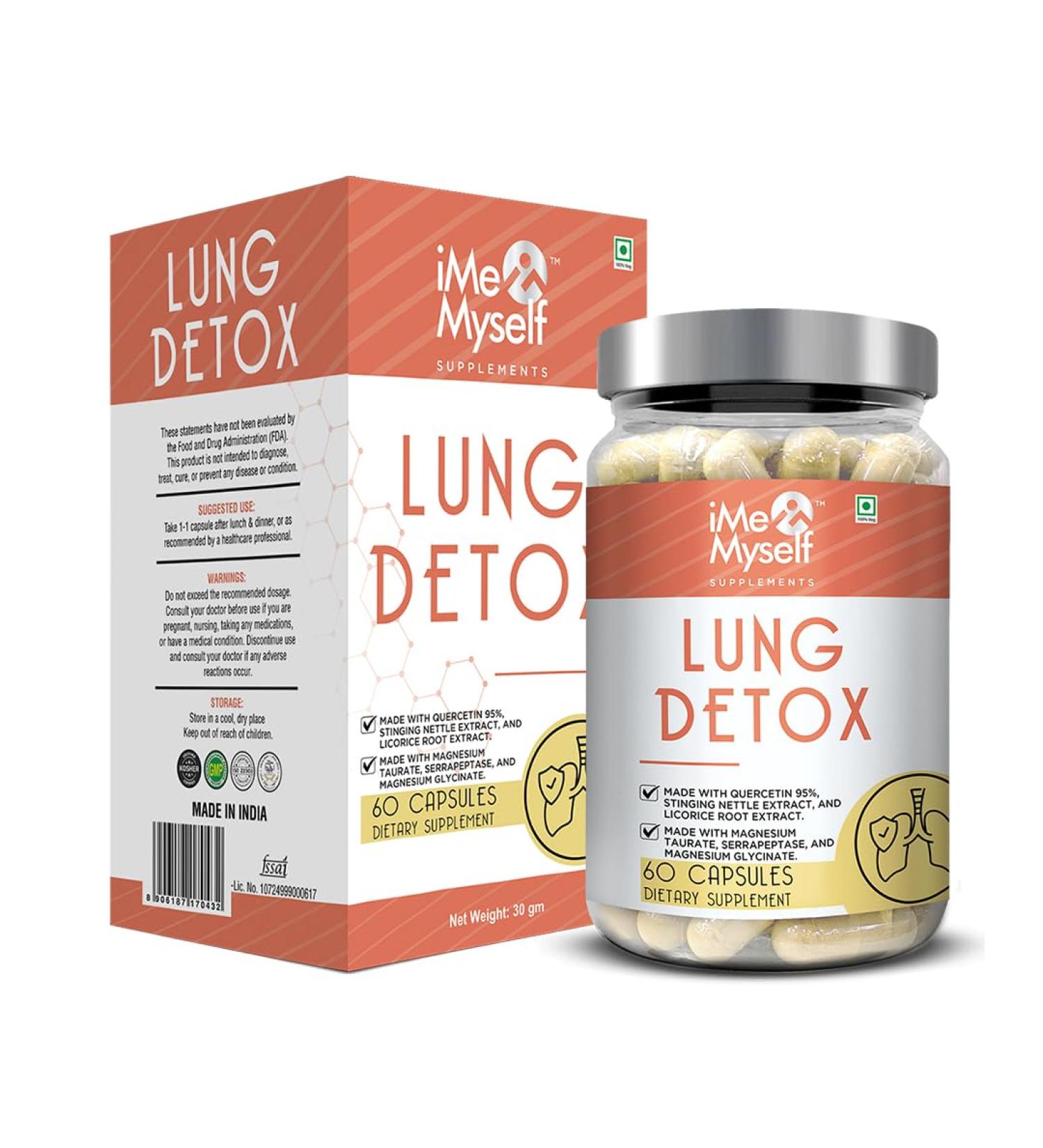 iMeMyself Daily Wellness Detox Blend | 60 Veg Capsules - Buy Online on GoSupps.com