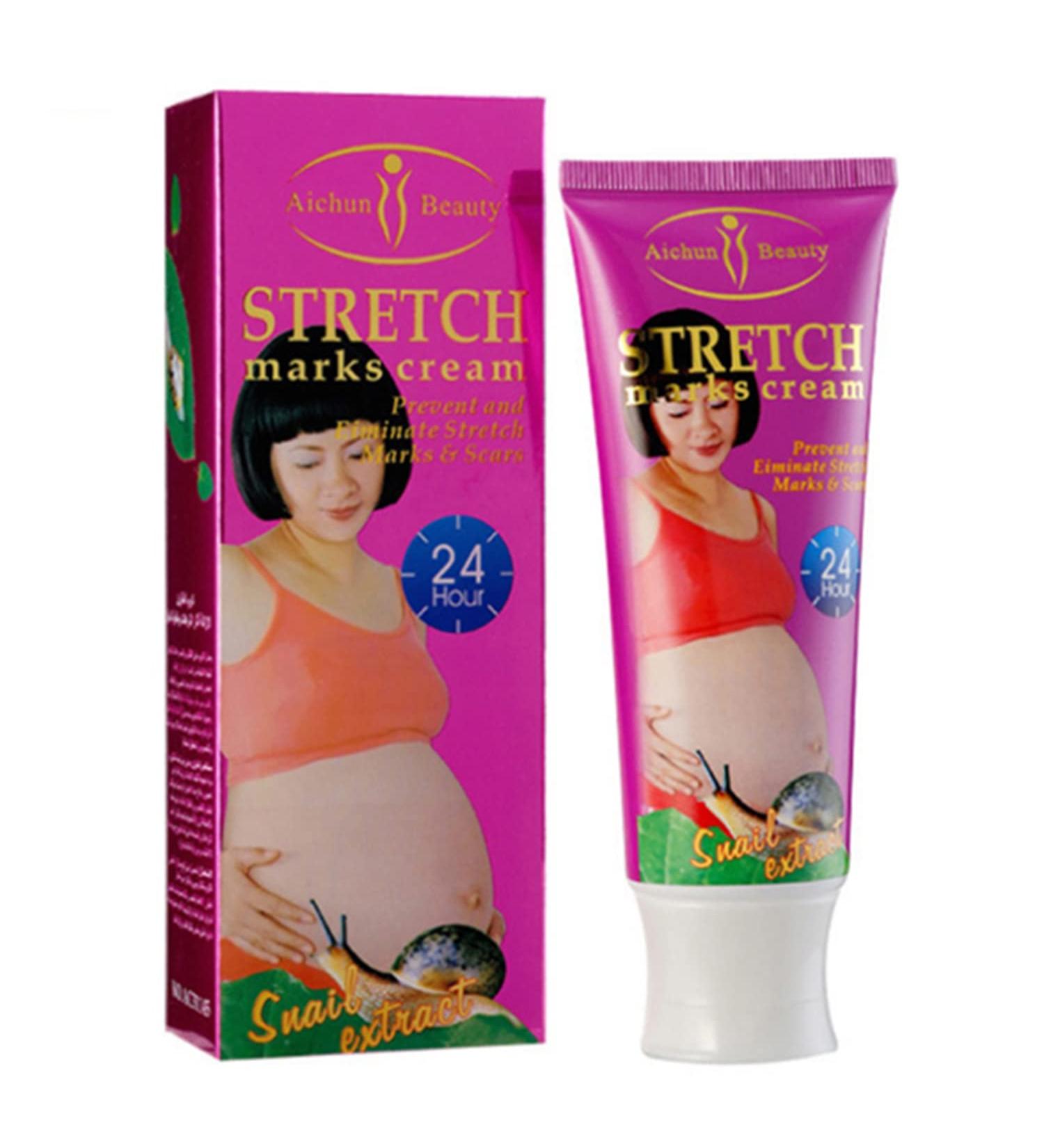 AICHUN BEAUTY Stretch Marks Cream with Snail Extract | Reduce Scars & Repair Damaged Skin | 120g - International Shipping Available - Buy Online on GoSupps.com