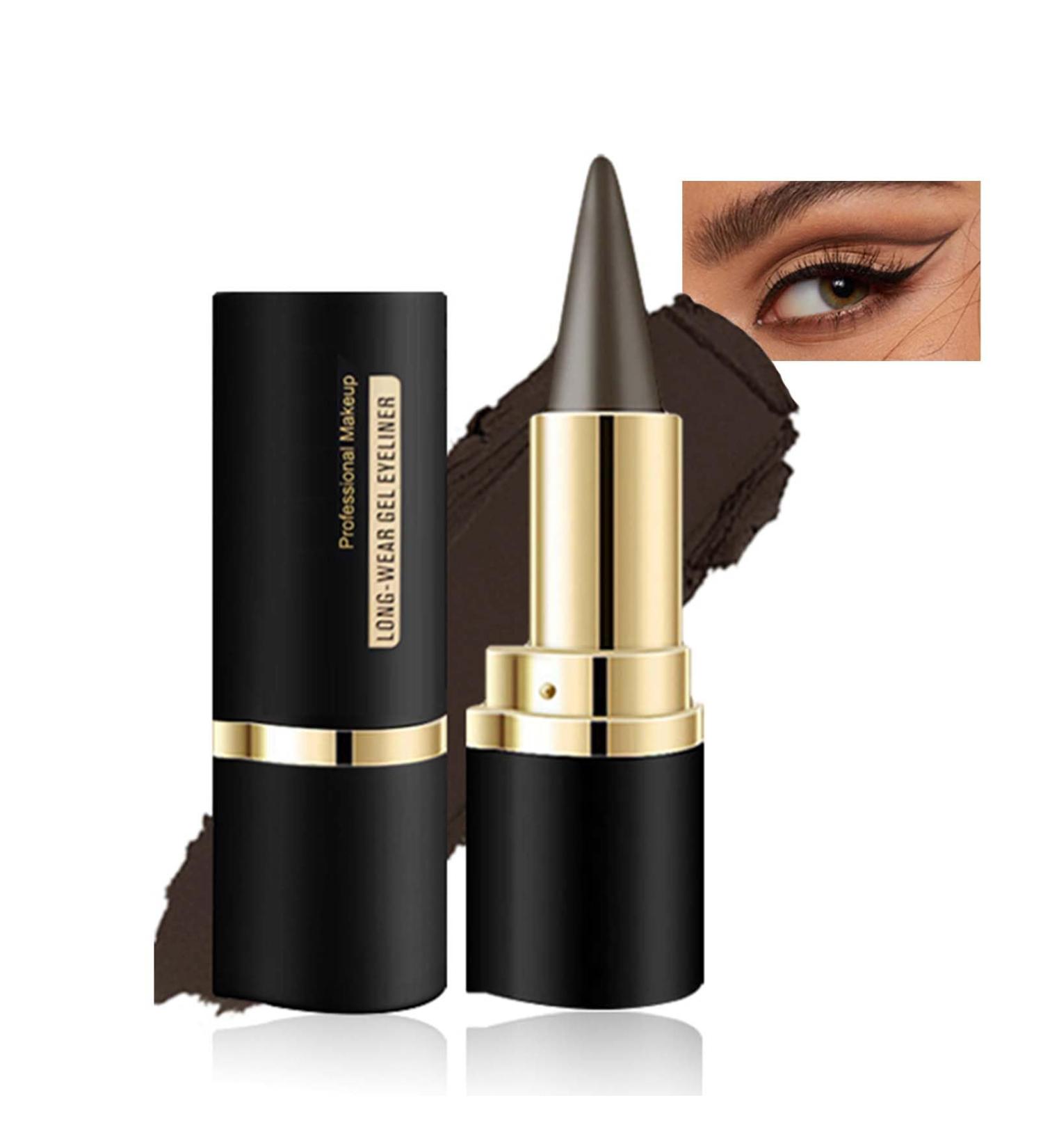  EONFAVE Waterproof Eyeliner Pencil Quick-Drying Gel Gray-Brown Pigmented and Smudge-Resistant Eyeshadow Gray Kohl Pencil for the Perfect Line Long-Lasting Daily Eye Makeup - Buy Online on GoSupps.com