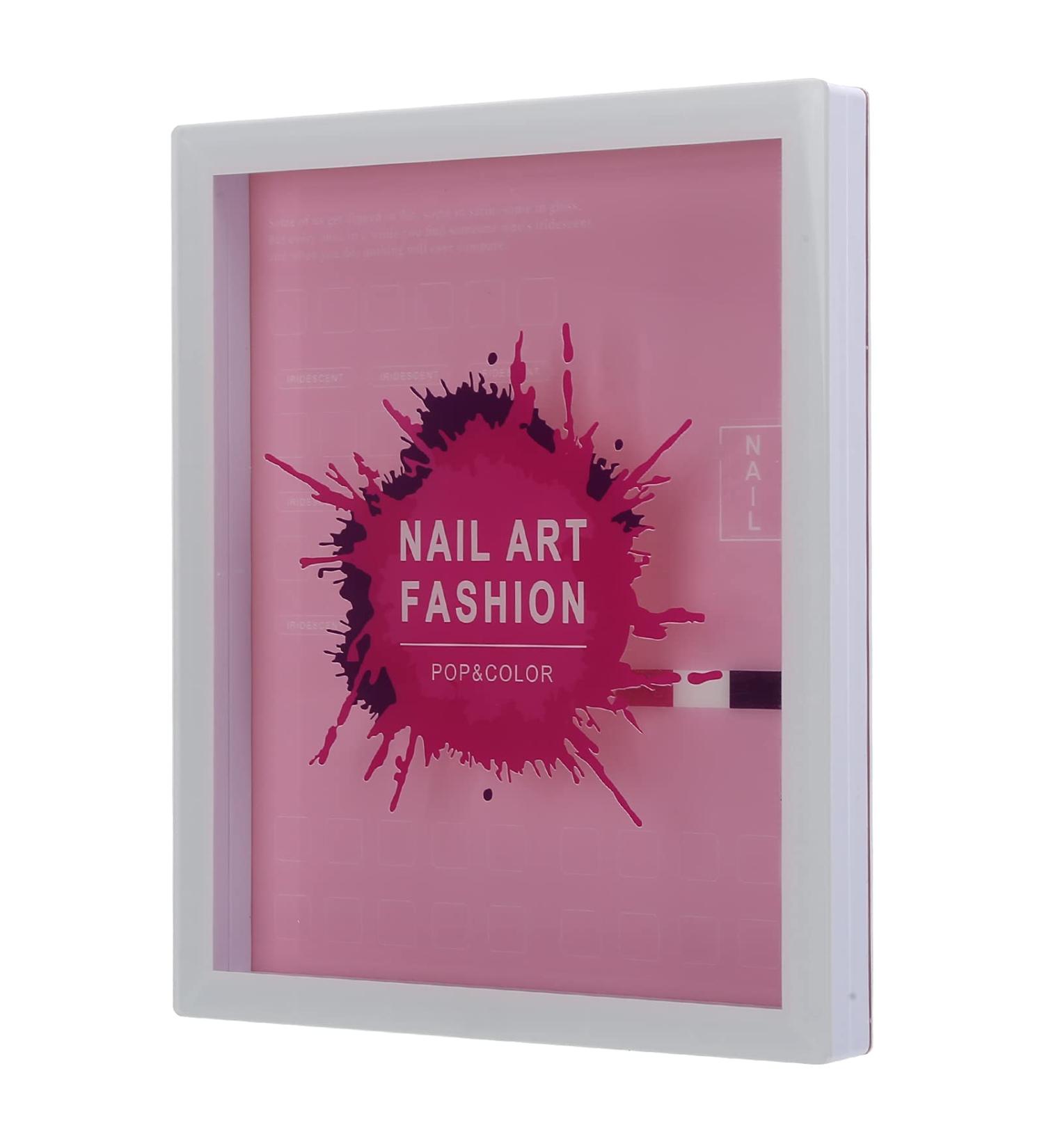 Professional Nail Display Chart | 39 Vibrant Nail Colors Swatch Book for DIY Nail Art & Salon Use - Buy Online on GoSupps.com