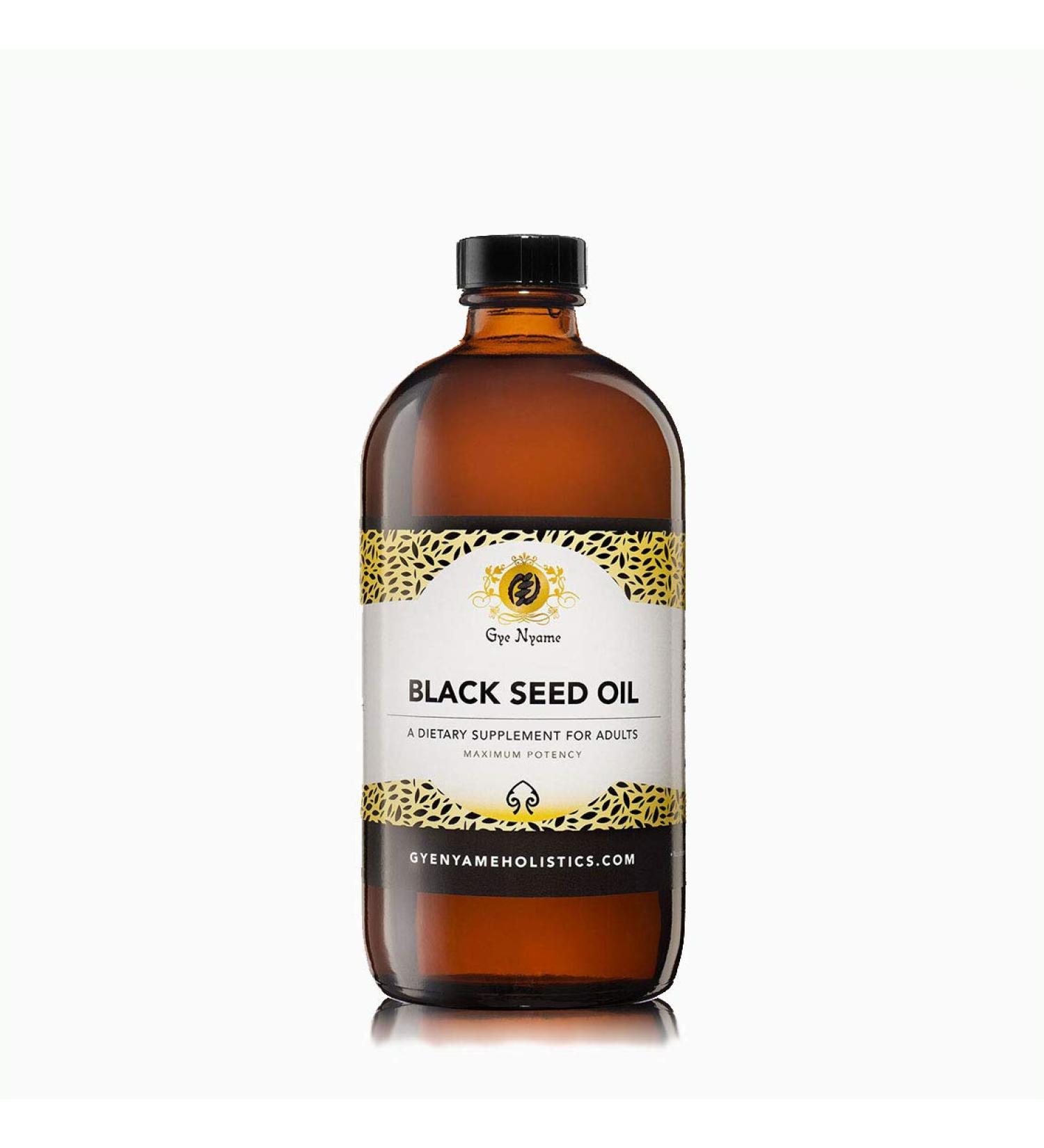 Gye Nyame Black Seed Oil 100% Pure Cold-Pressed 4 fl oz