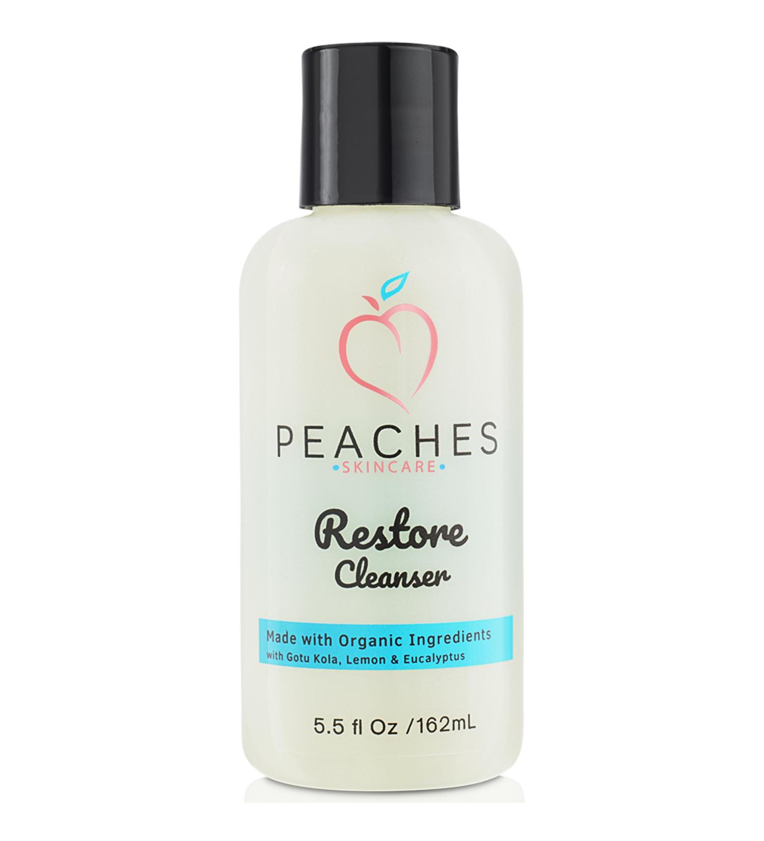 Vegan Face Cleanser 5.5 oz - Post-Workout Wash with Gotu Kola Lemongrass & Eucalyptus - International Shipping Available - Buy Online on GoSupps.com