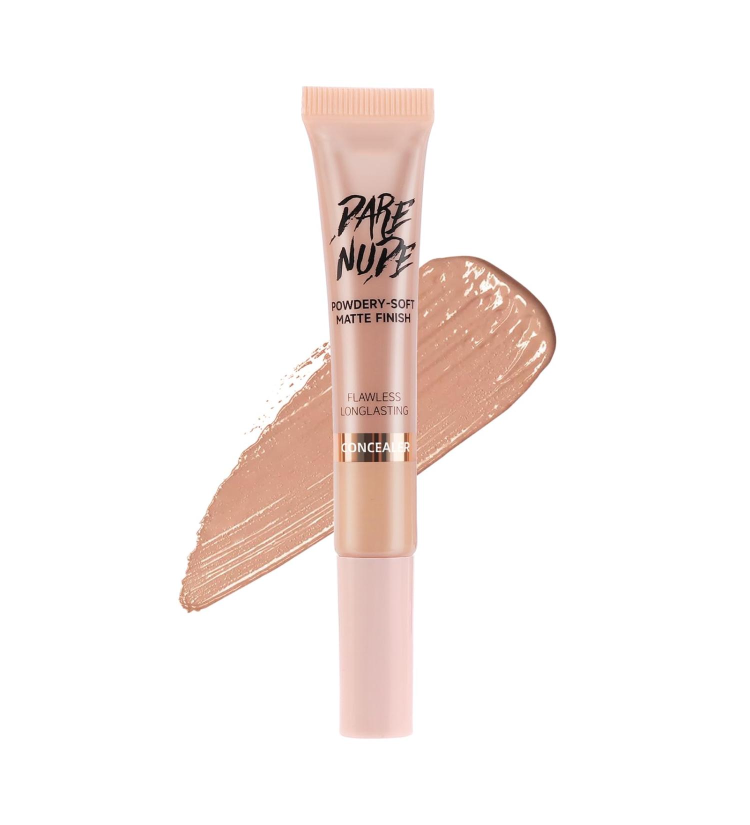 Matte Concealer Natural Matte Finish Freckles Tear Gap Nose Shadow Contour Stick 24h Full Coverage Matte Finish-12ml/0.14oz (02#) - Buy Online on GoSupps.com