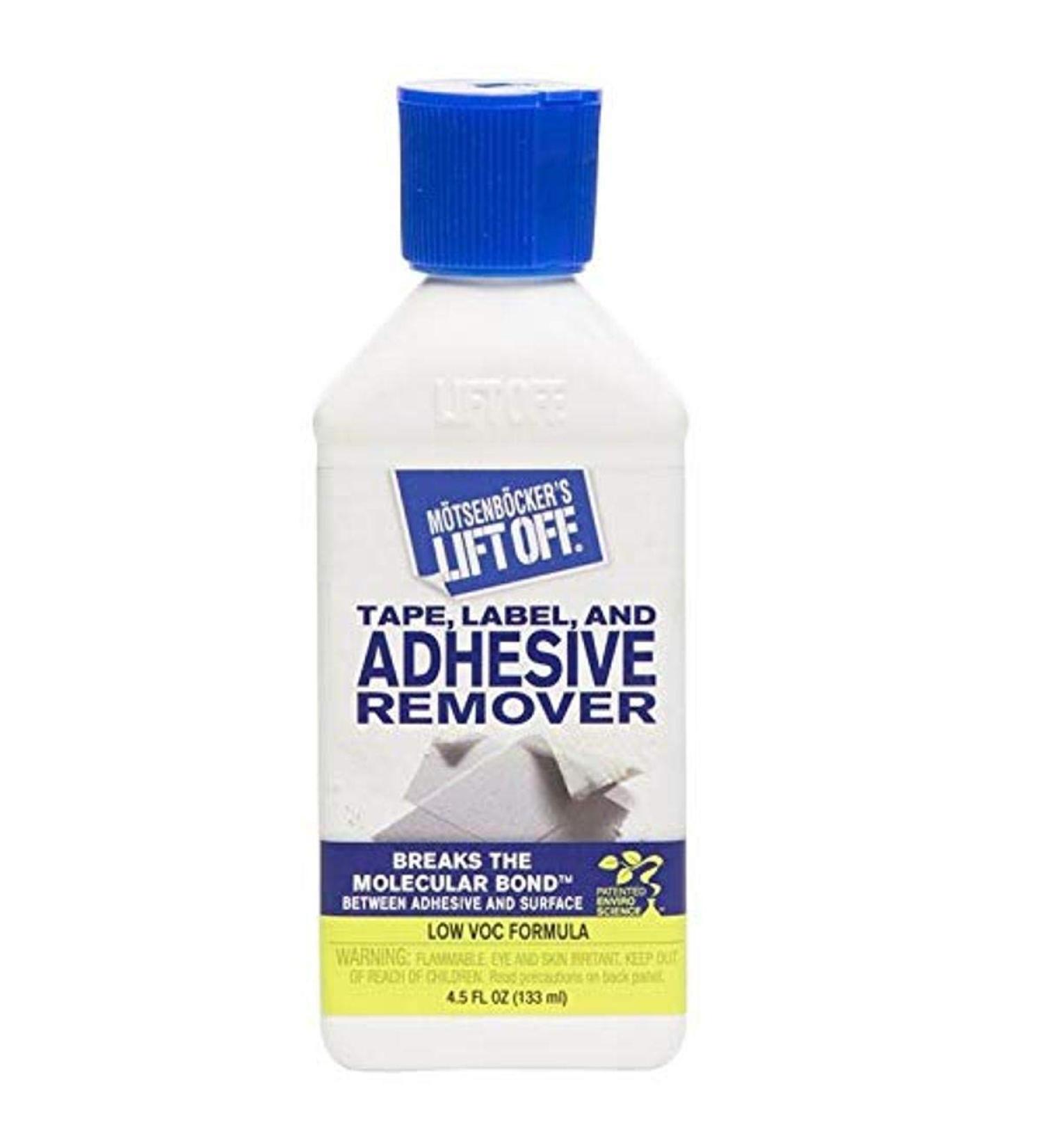 MOTSENBOCKER'S LIFT OFF 407-45 LIFT OFF Tape, Label and Adhesive Remover, 4.5 Oz.